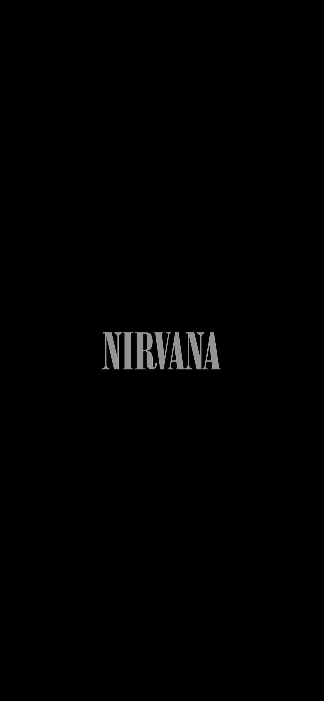 Nirvana band black cute dizzy logo music smiley HD phone wallpaper   Peakpx