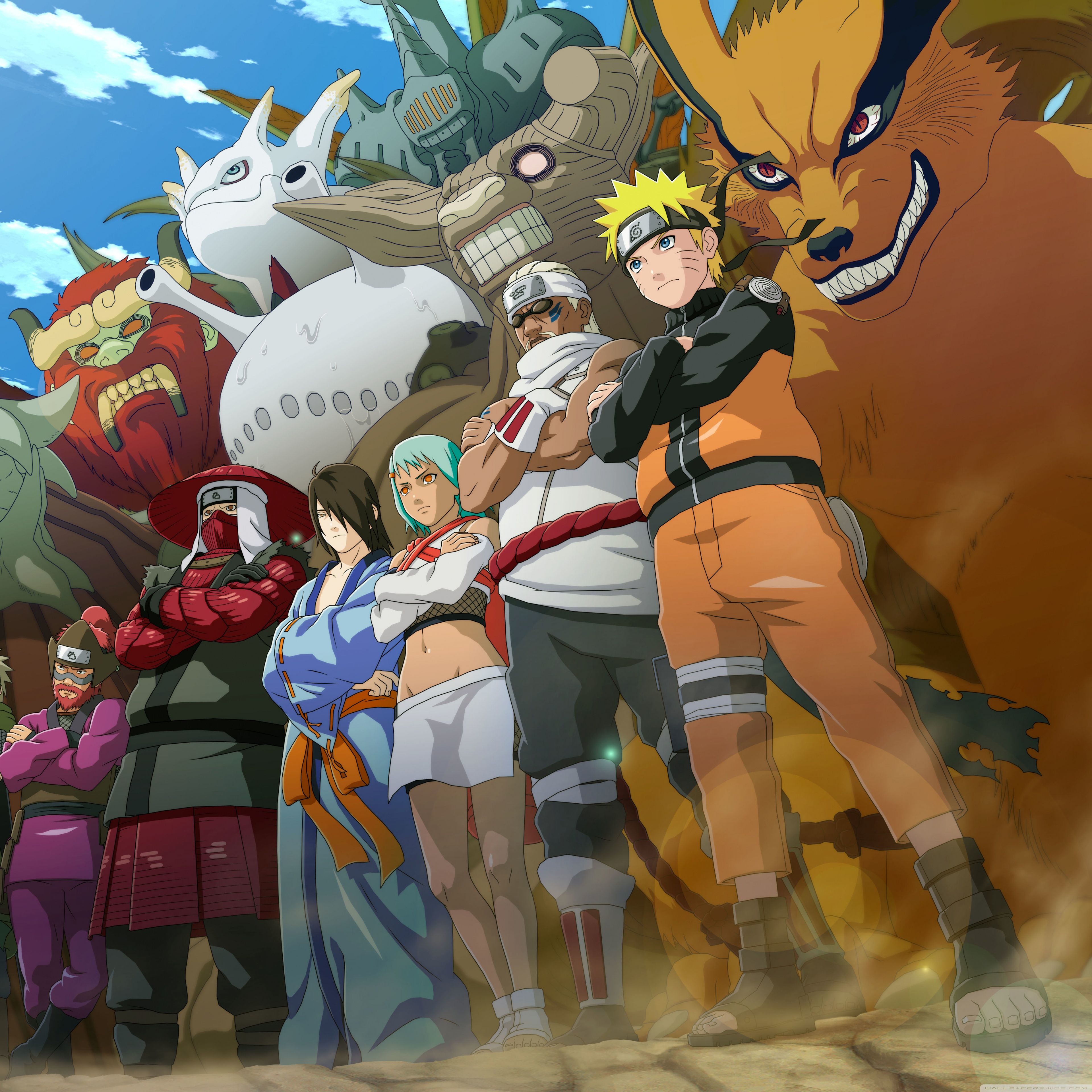 3840x3840 NARUTO Ultra HD Desktop Background Wallpaper for 4K UHD TV : Widescreen & UltraWide Desktop & Laptop : Multi Display, Dual Monitor : Tablet