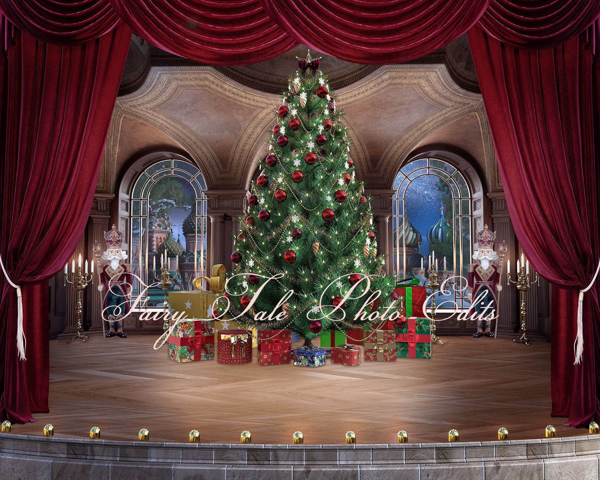 2000x1600 Nutcracker Ballet Backdrop Ballet Backdrop Christmas