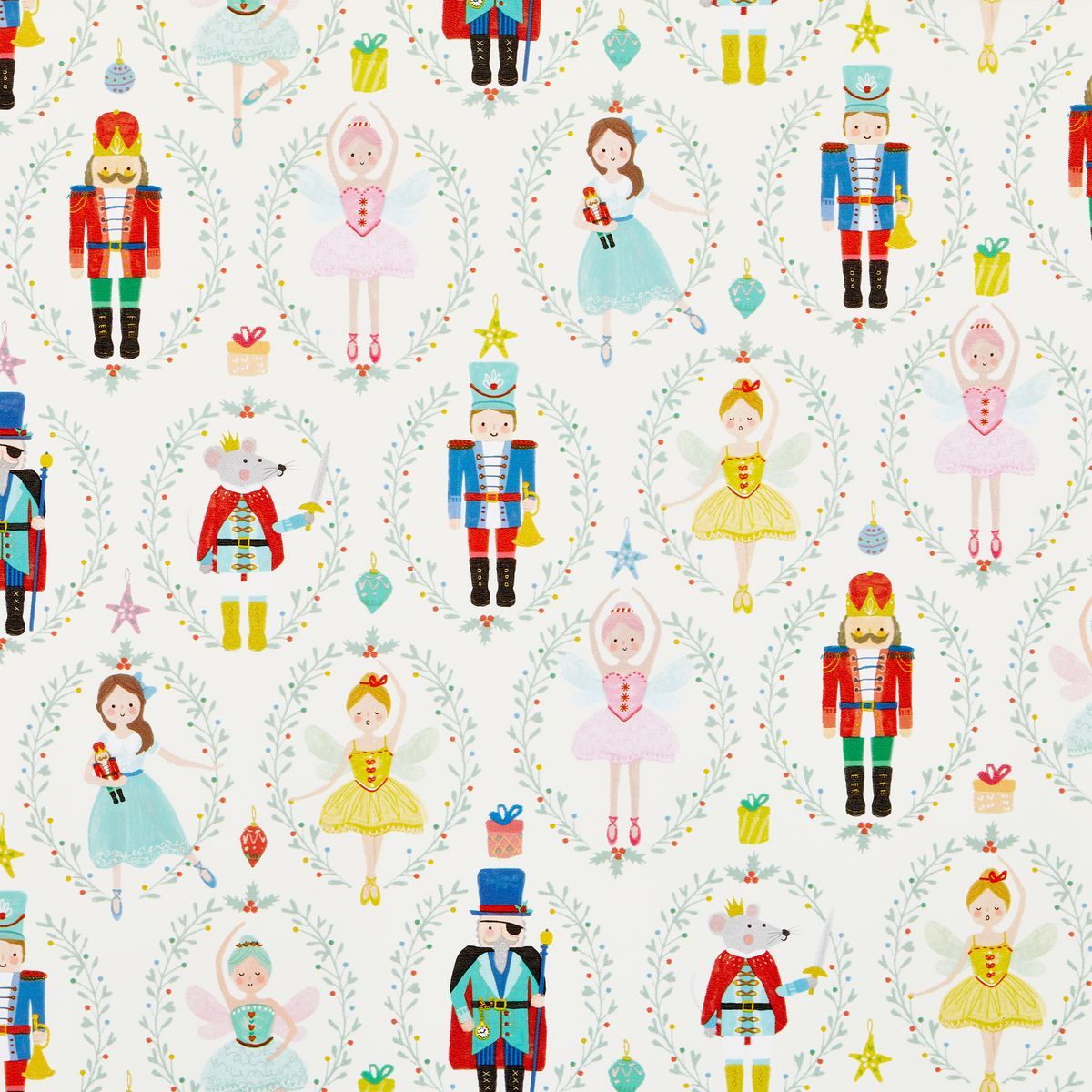 1200x1200 Punch Studio Nutcracker Ballet Wrapping Paper. The Container Store