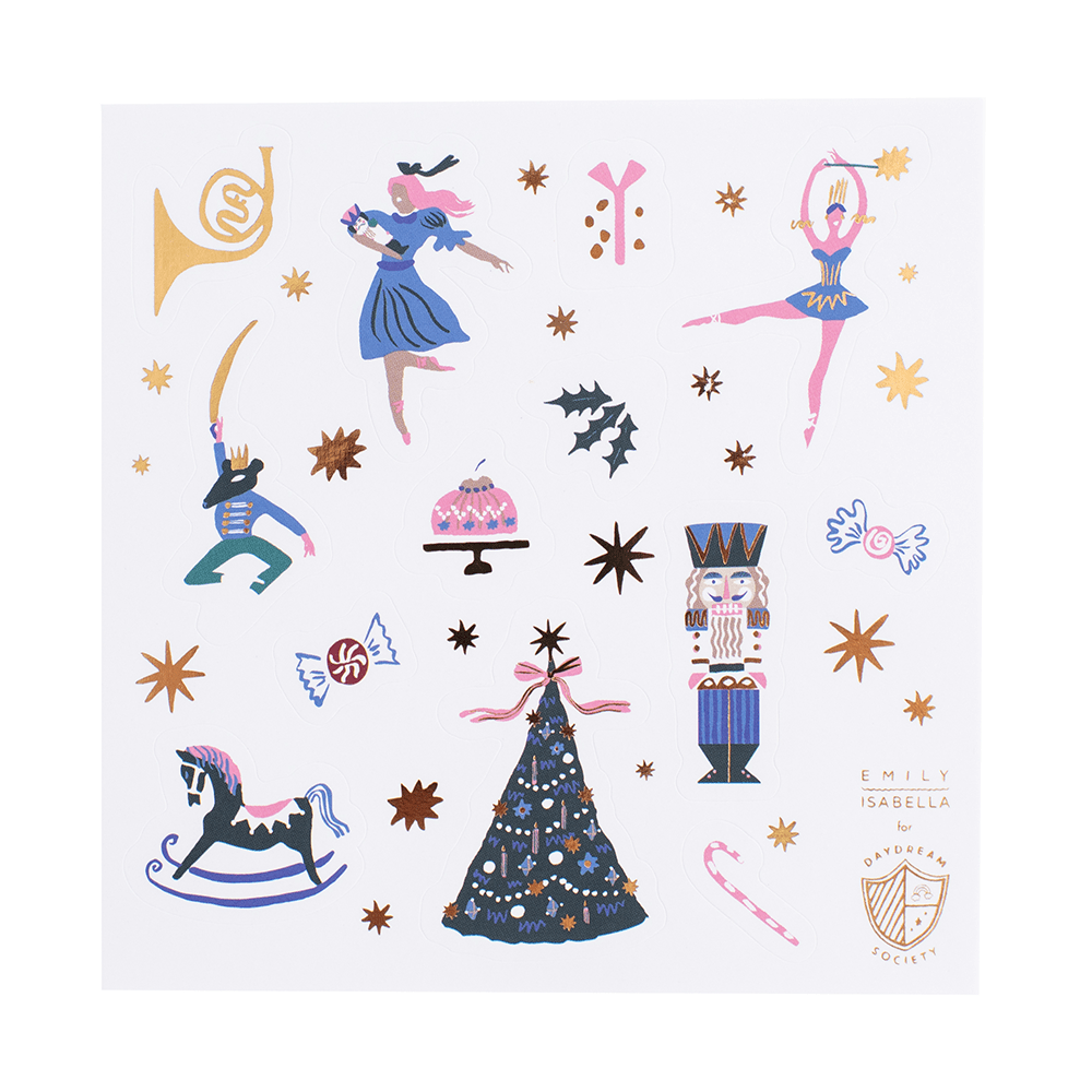 1000x1000 nutcracker sticker set