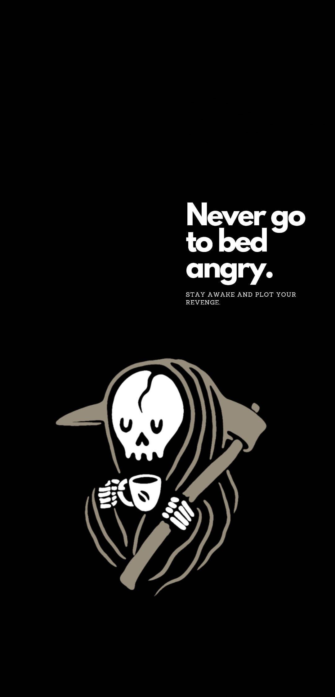 1080x2246 Download Death Reaper Skeleton Aesthetic Coffee Cup Wallpaper