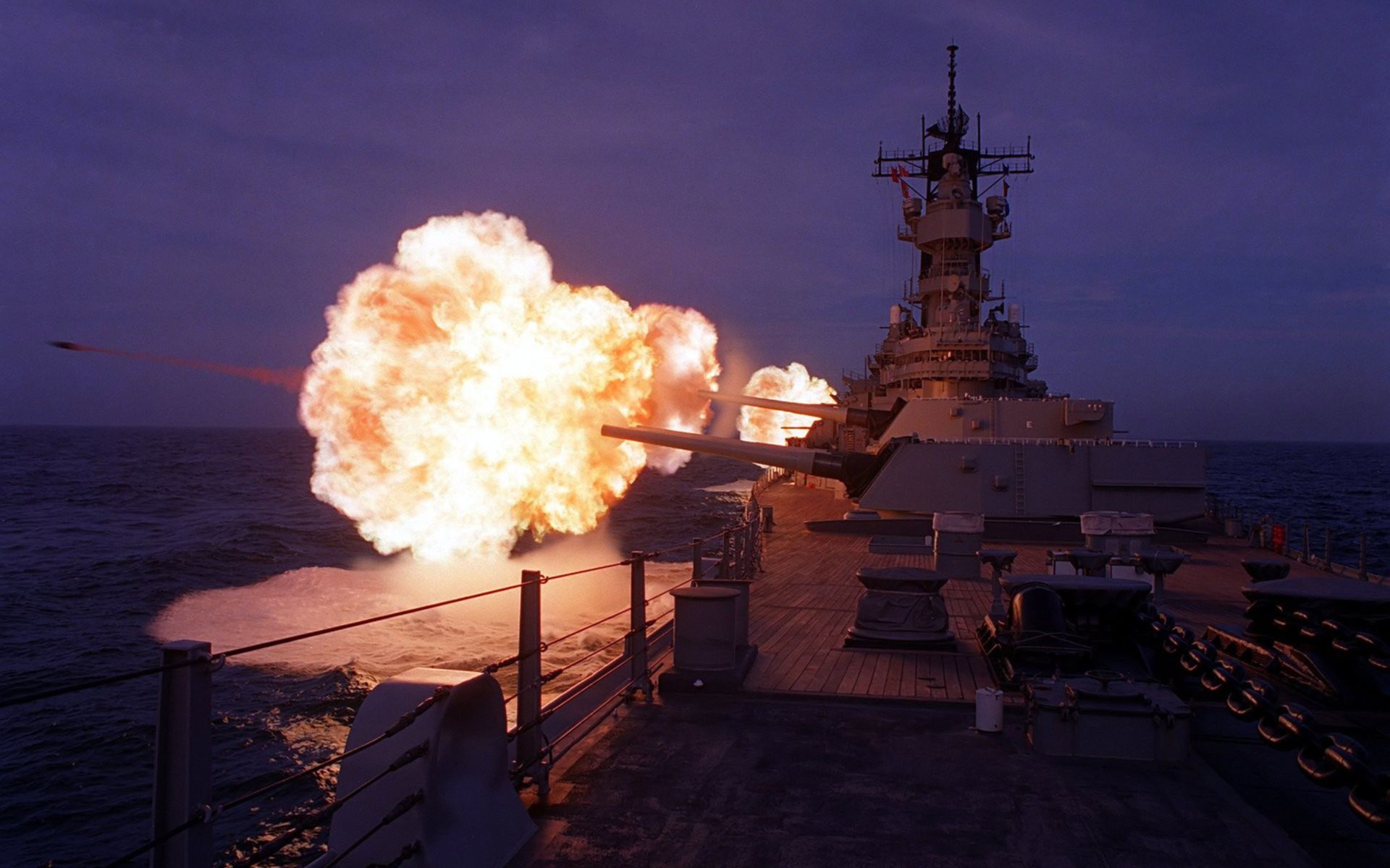 1920x1200 USS Missouri (BB 63) HD Wallpaper And Background