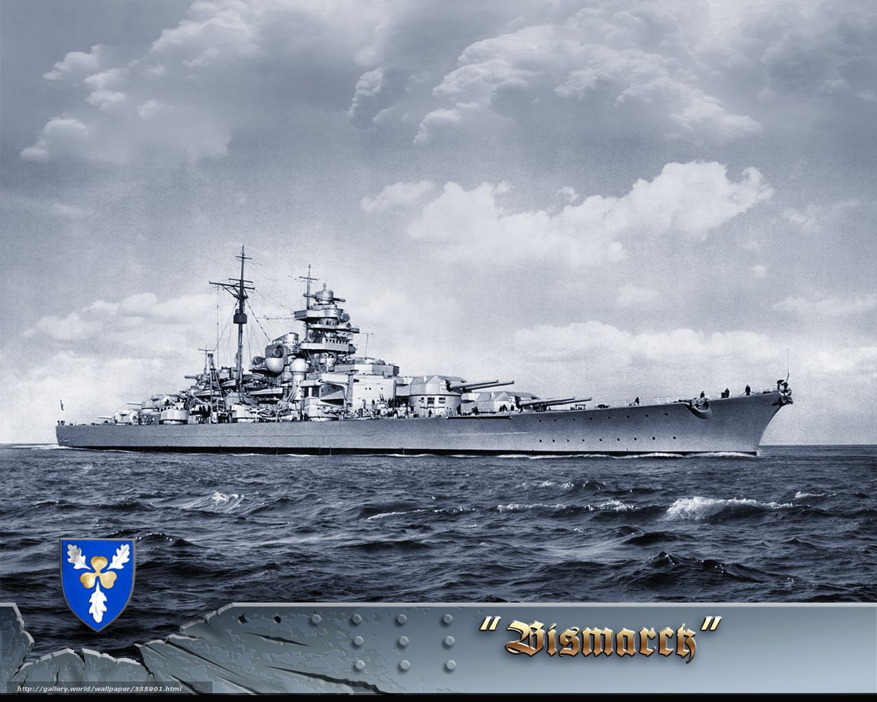 1280x1024 Download wallpaper bismarck, Bismarck, ship, battleship free desktop wallpaper in the resolution 1280x1024