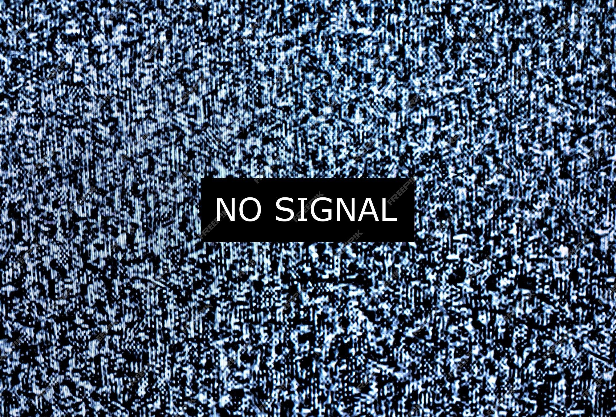 2000x1354 Premium Photo. No signal to monitor, static noise bad tv signal black and white