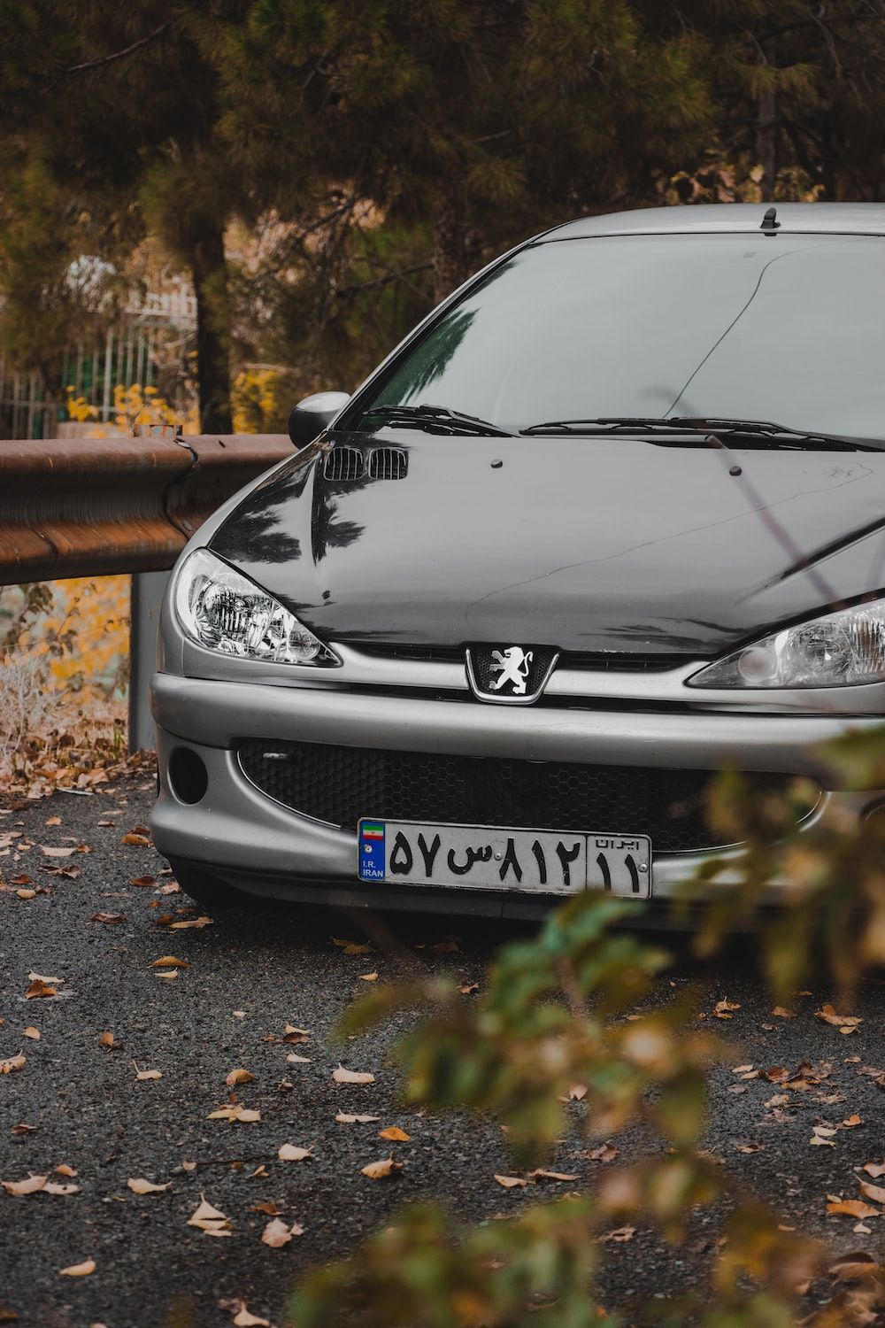 1000x1500 A car parked on the side of the road photo