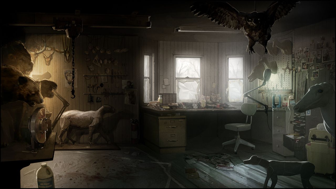 1280x723 Heavy Rain House Wallpaper Concept Art. Lucas J Powell CG Artist
