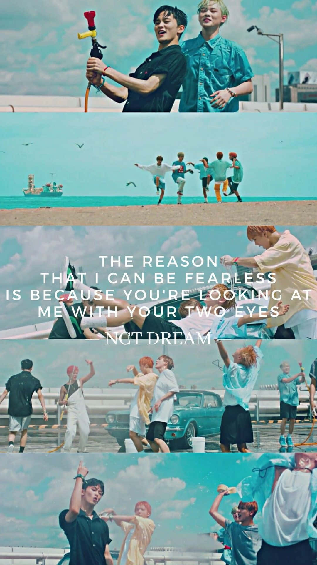 1080x1920 Download Bts Dream Aesthetic With Quote Wallpaper