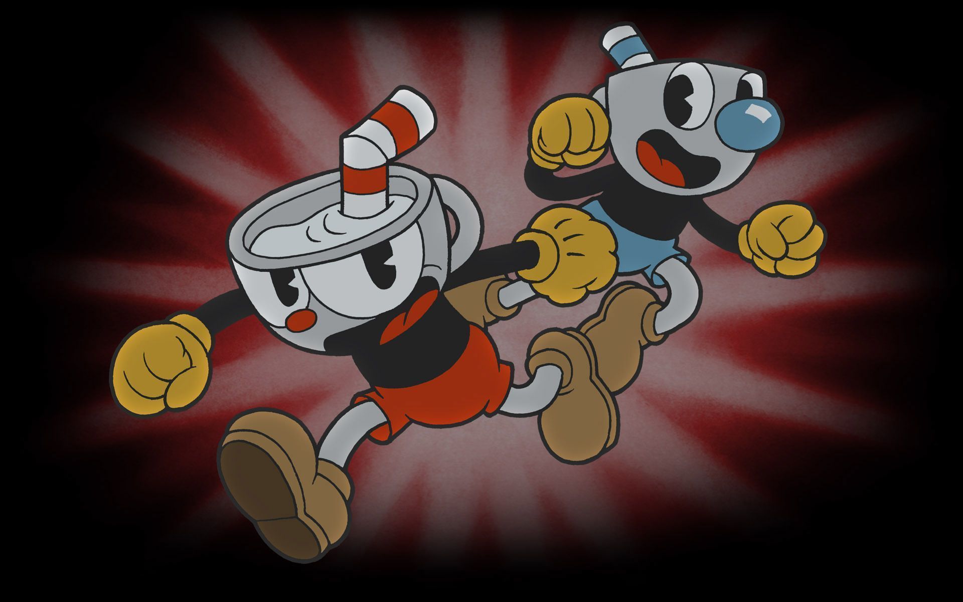 1920x1200 Cuphead and Mugman One