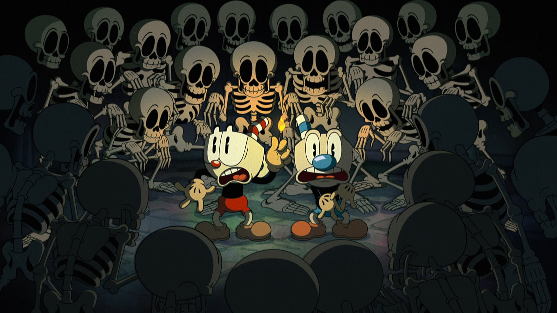1920x1080 The Cuphead Show! Image: Cuphead, Mugman, King Dice & More!