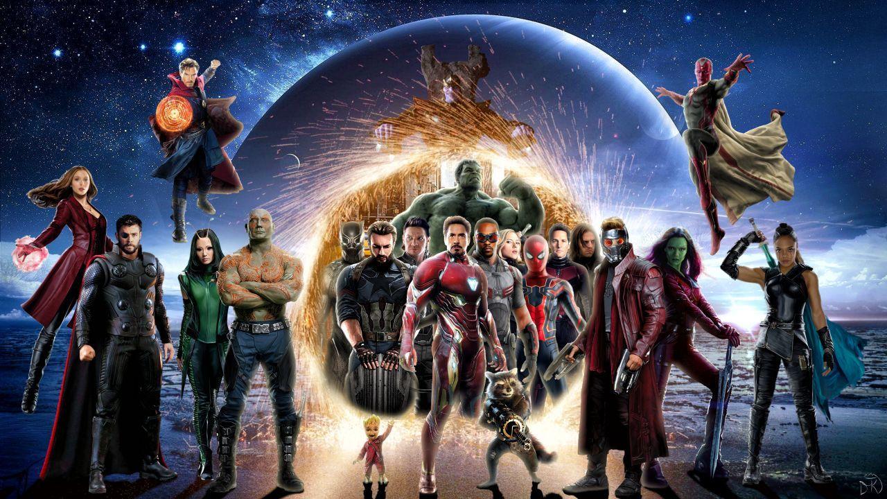 1280x720 Wallpaper Avengers: Infinity War, Superheroes, Marvel Comics