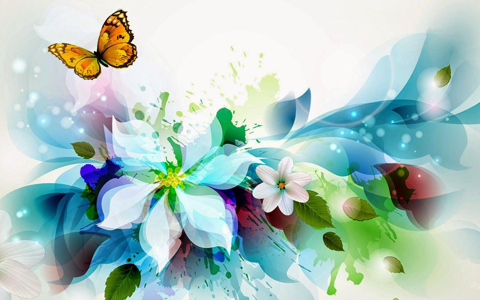 1600x1000 Colorful Butterfly designs background for desktop Abstract HD wallpaper
