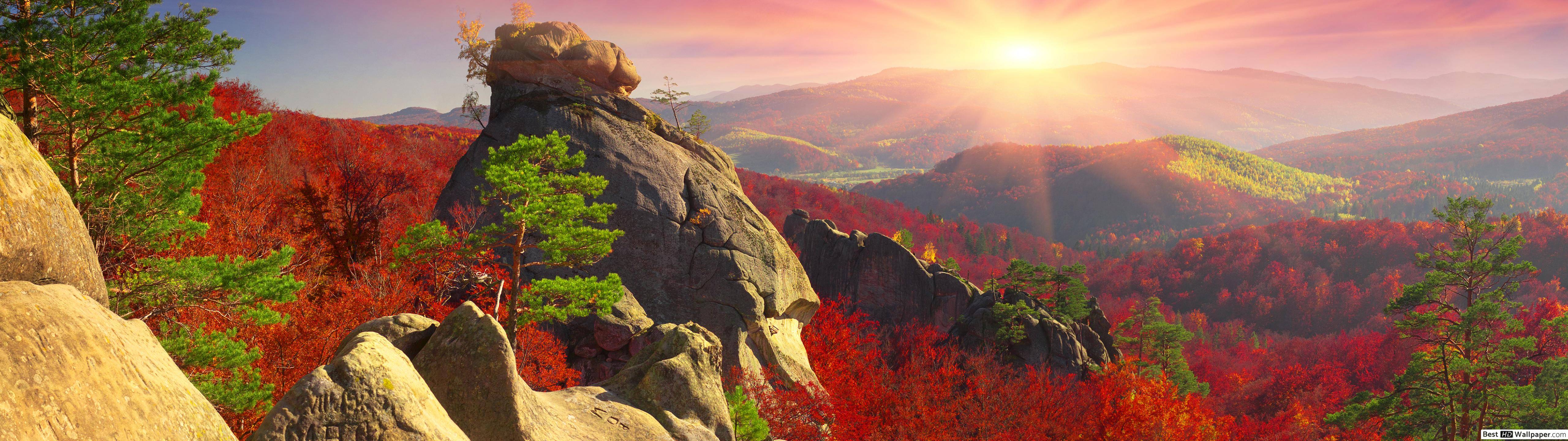 5120x1440 Autumn Wallpaper
