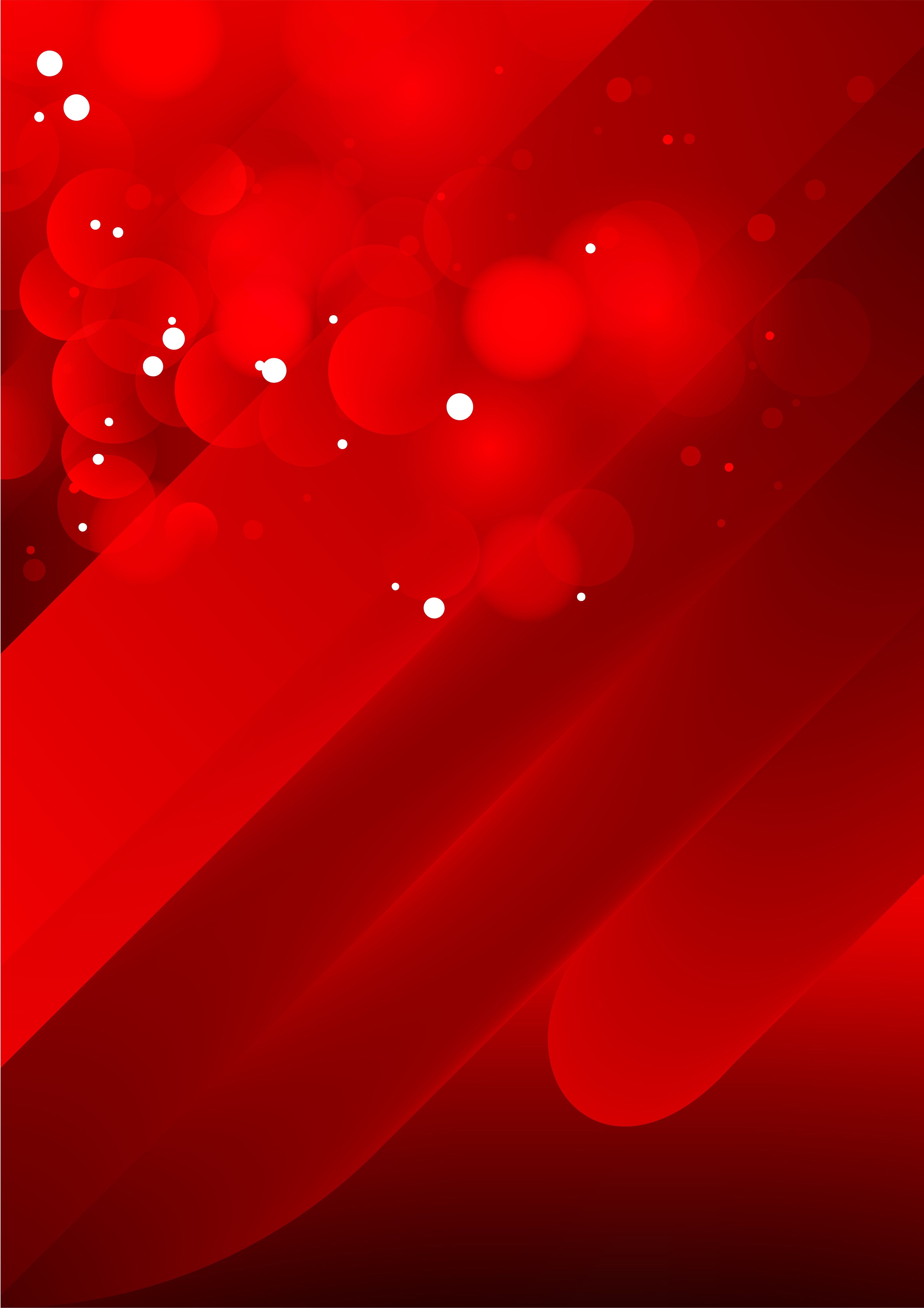 4958x7017 Free Shiny Abstract Red Background