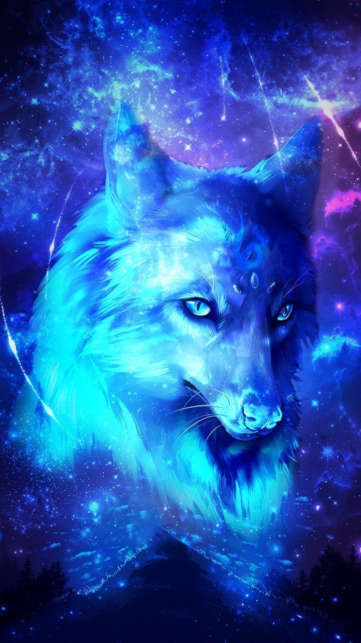 Cool Wolf Photo Galaxy - Galaxy Cool Wolf Backgrounds - 1280x720