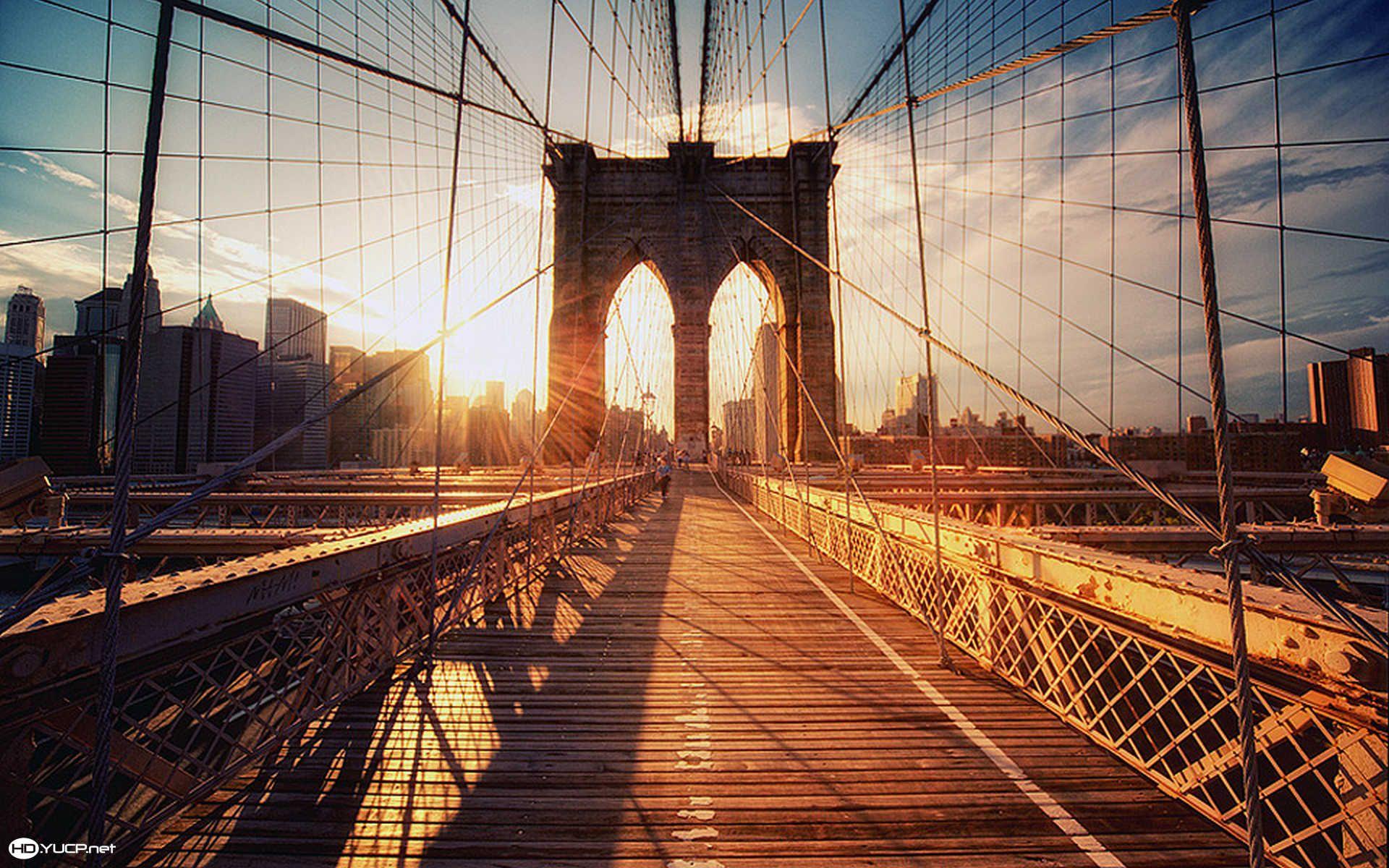 Download wallpaper Brooklyn Bridge 3840x2160