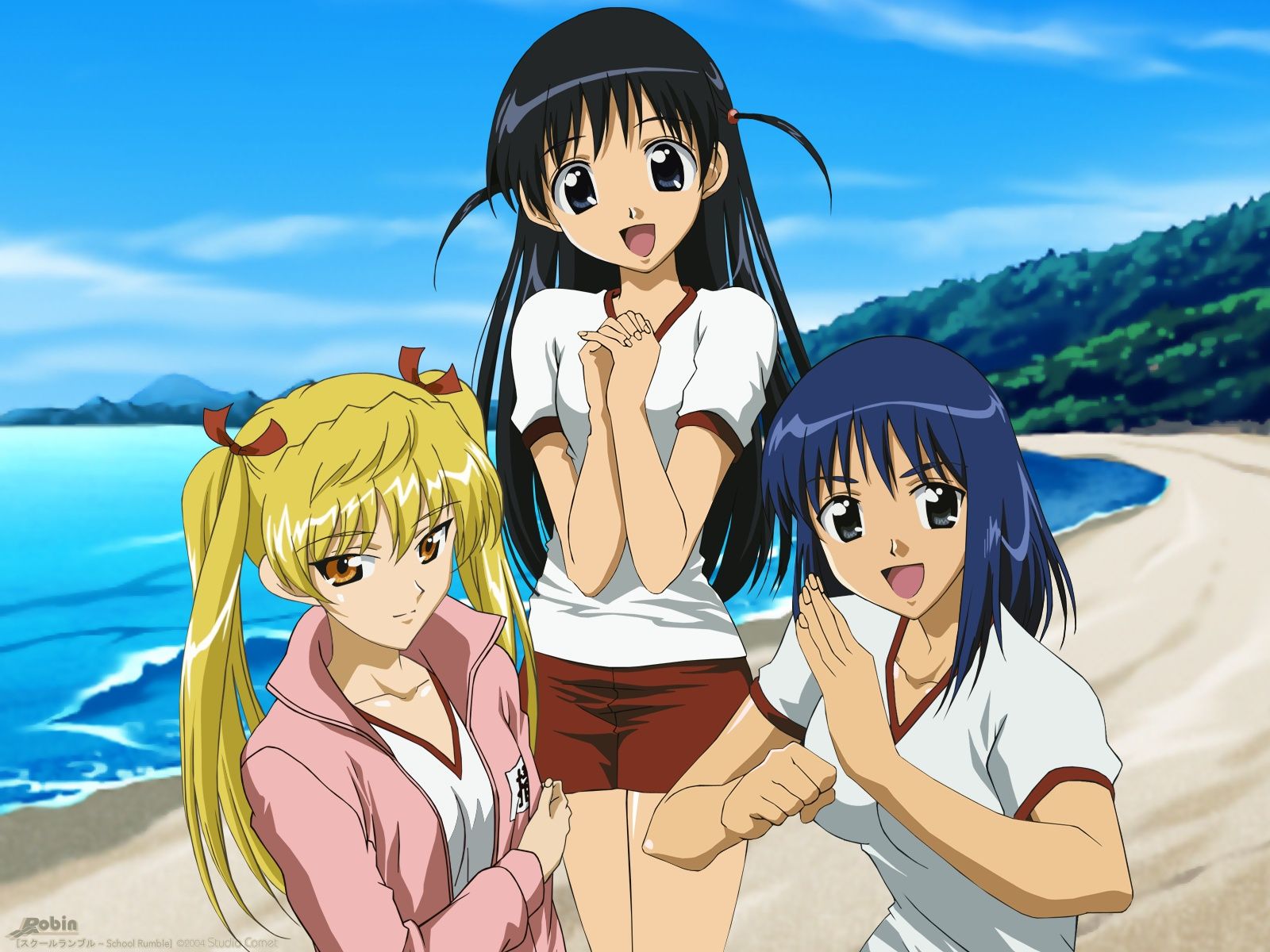 1600x1200 Anime School Rumble Wallpaper