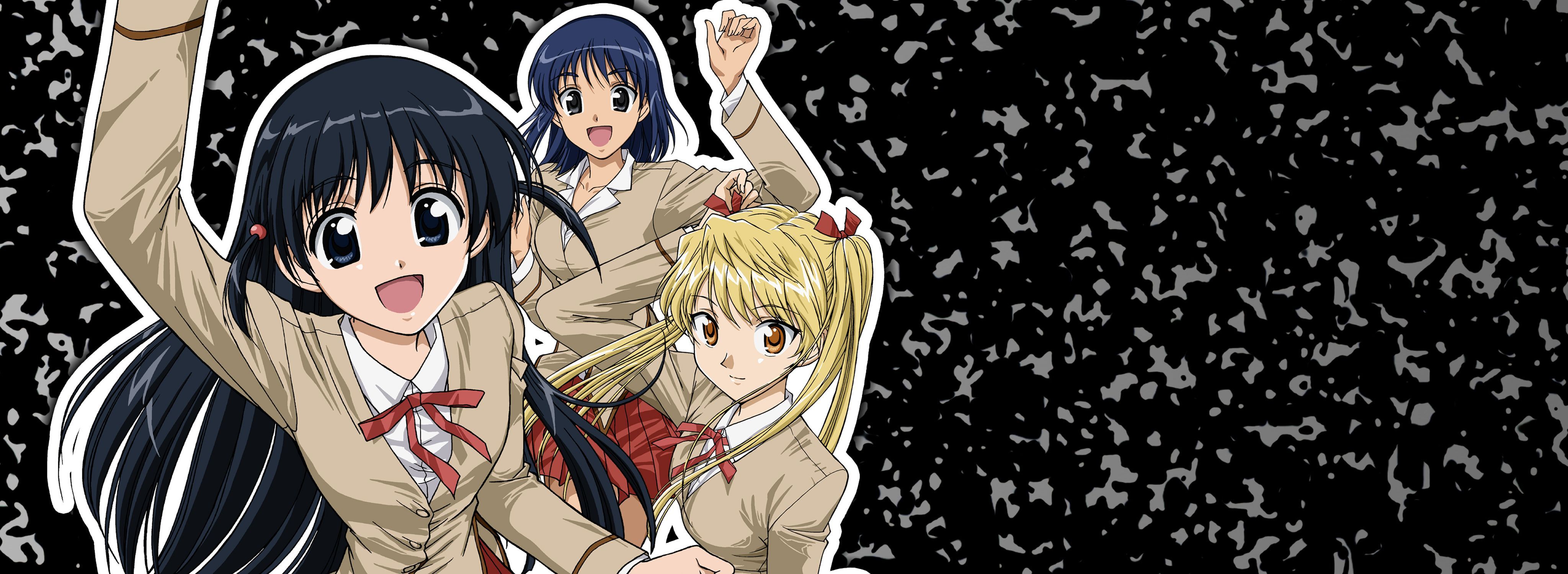 4096x1500 Anime School Rumble HD Wallpaper