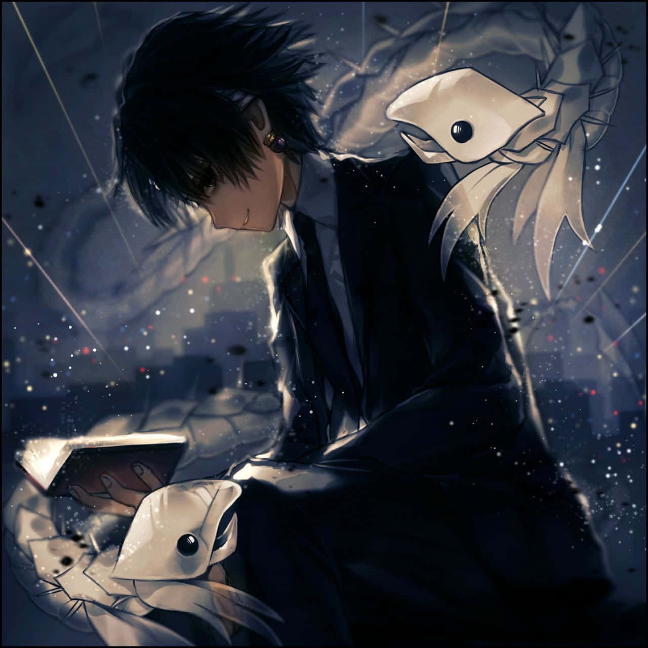 1280x1280 Download Chrollo Lucilfer Fanfiction Wallpaper