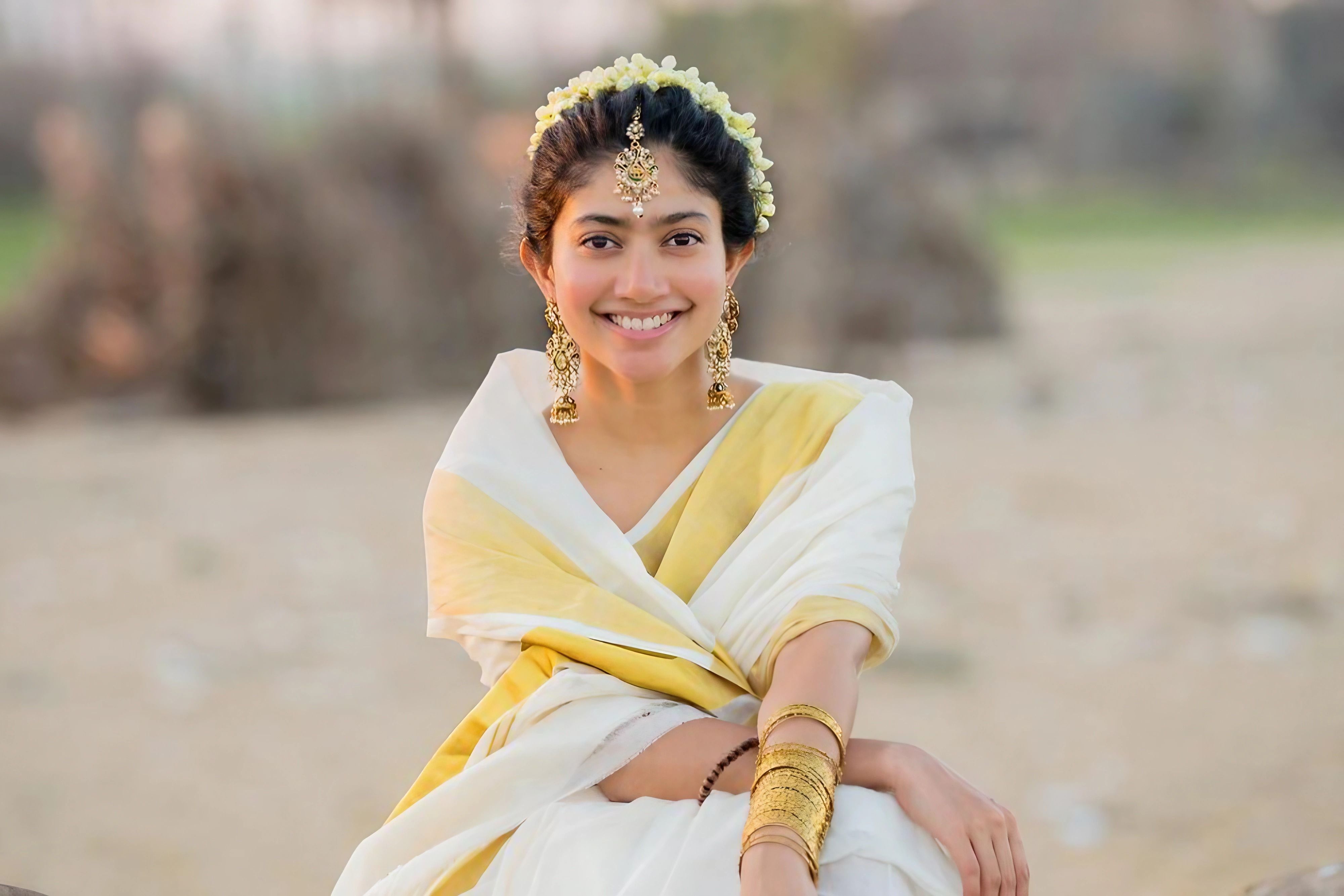 4000x2668 South indian saree Wallpaper Download