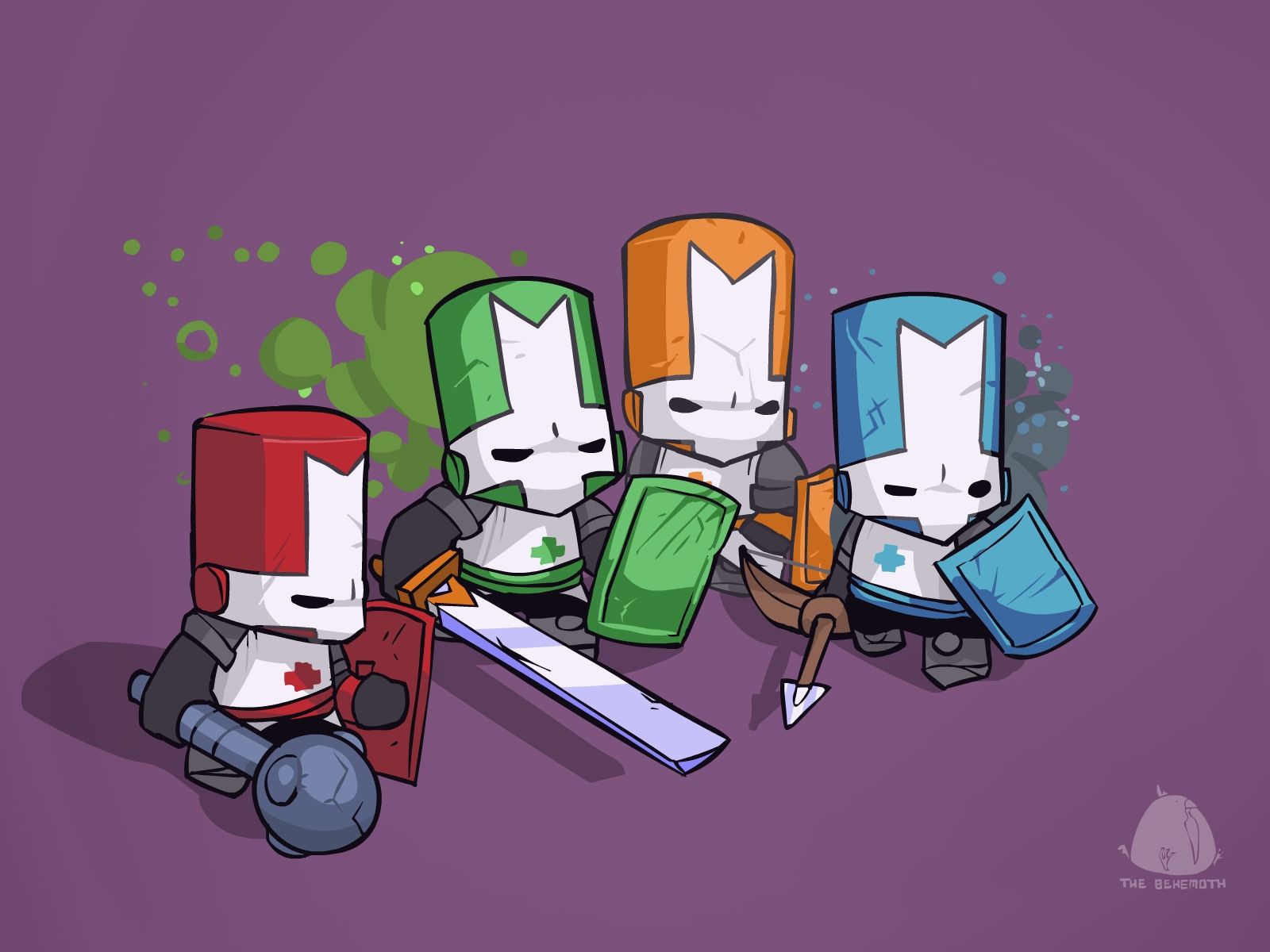 1600x1200 Castle Crashers HD Wallpaper: Colorful