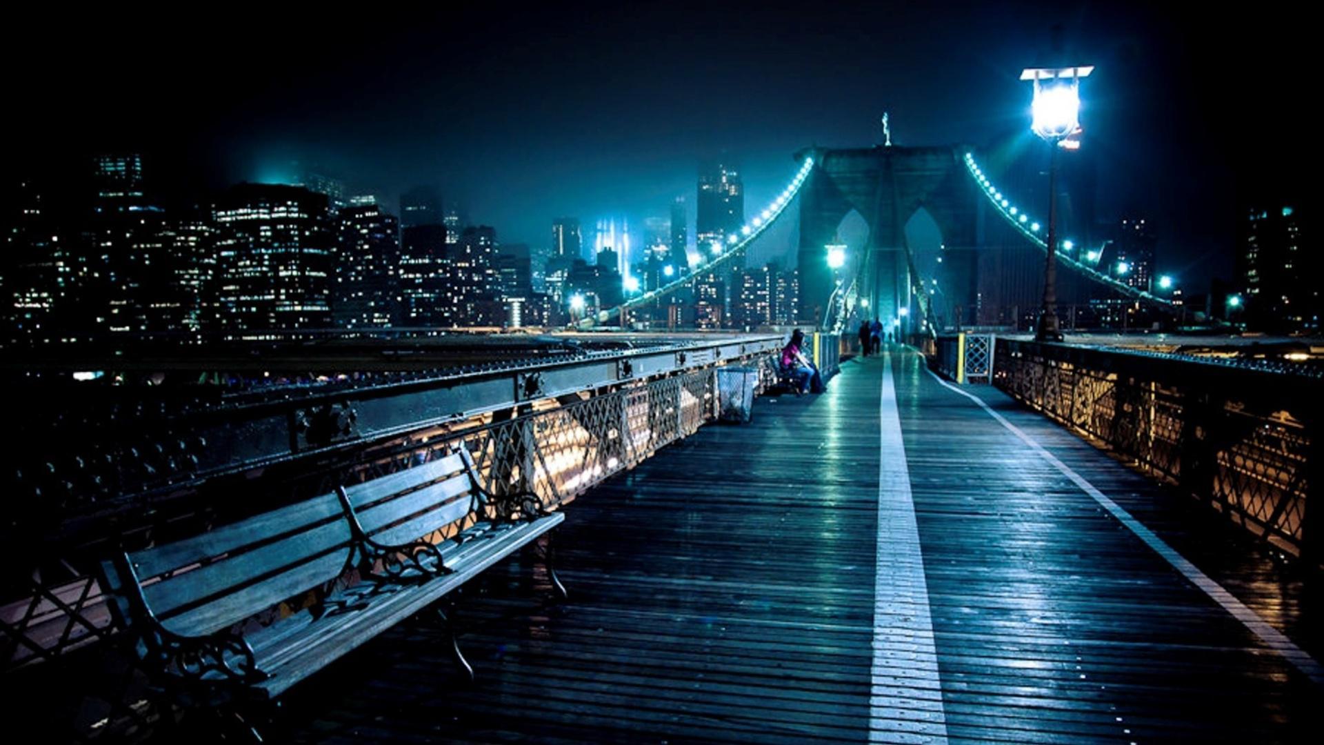 1920x1080 Brooklyn Bridge HD Wallpaper