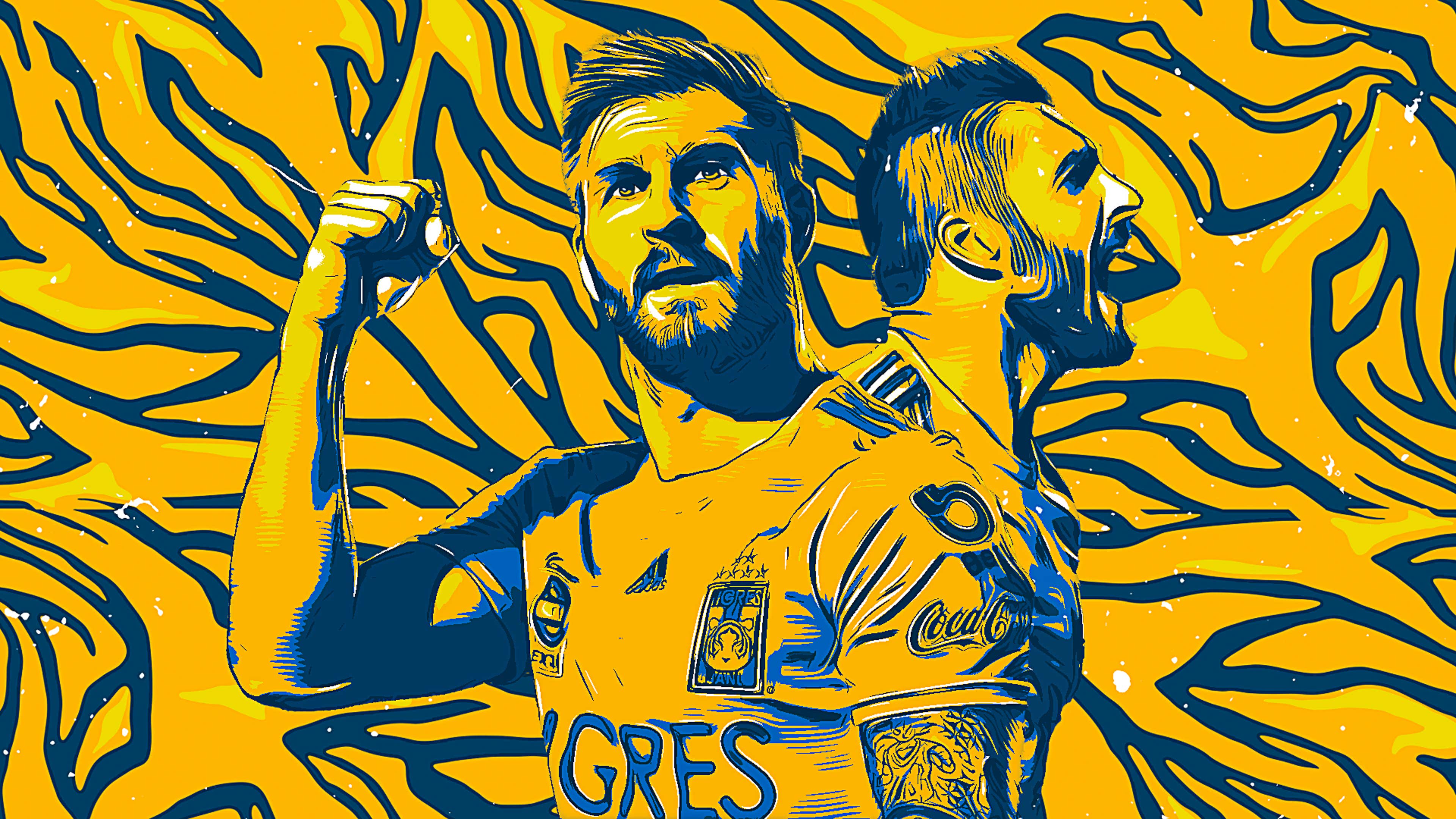 3840x2160 Tigres King: How Gignac became a Mexican football legend. Goal.com US