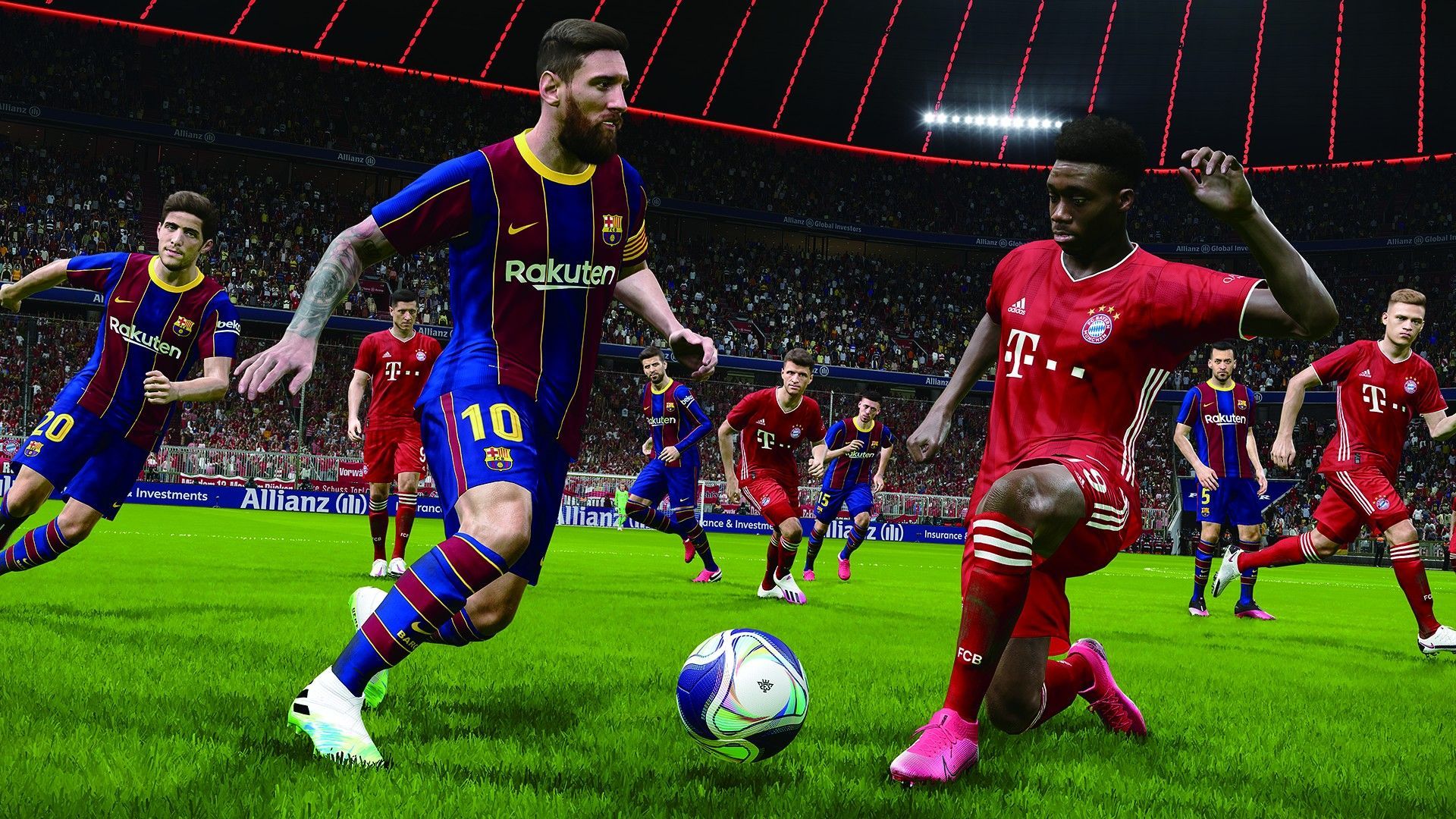 1920x1080 Soccer Icon Messi and Ronaldo Make History in the 25th Year Anniversary of the PES Franchise