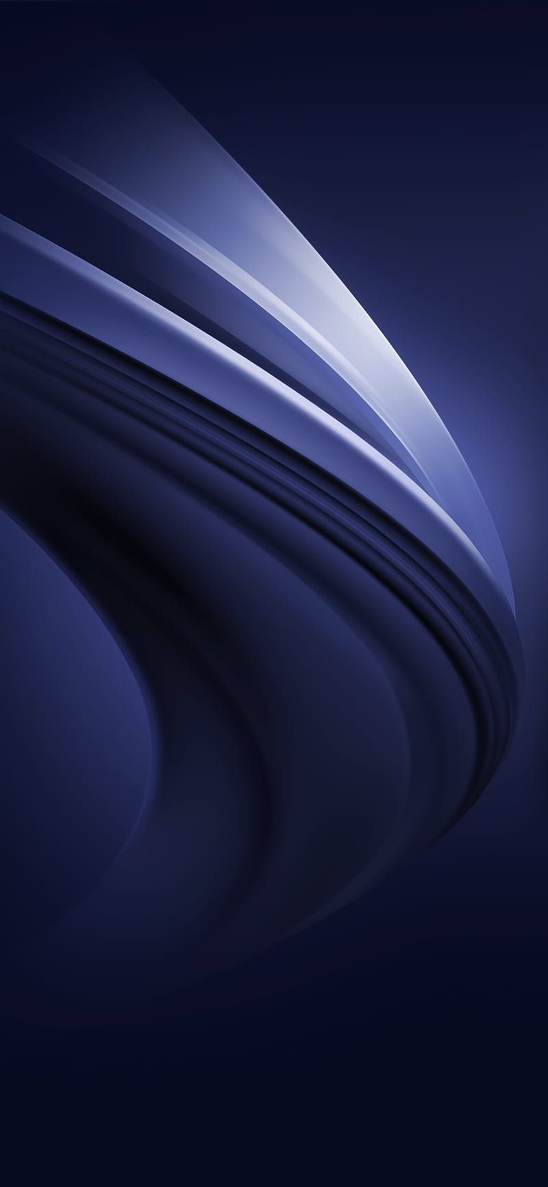 800x1733 Vivo iQOO Neo, abstract, blue, dark, edge, HD phone wallpaper