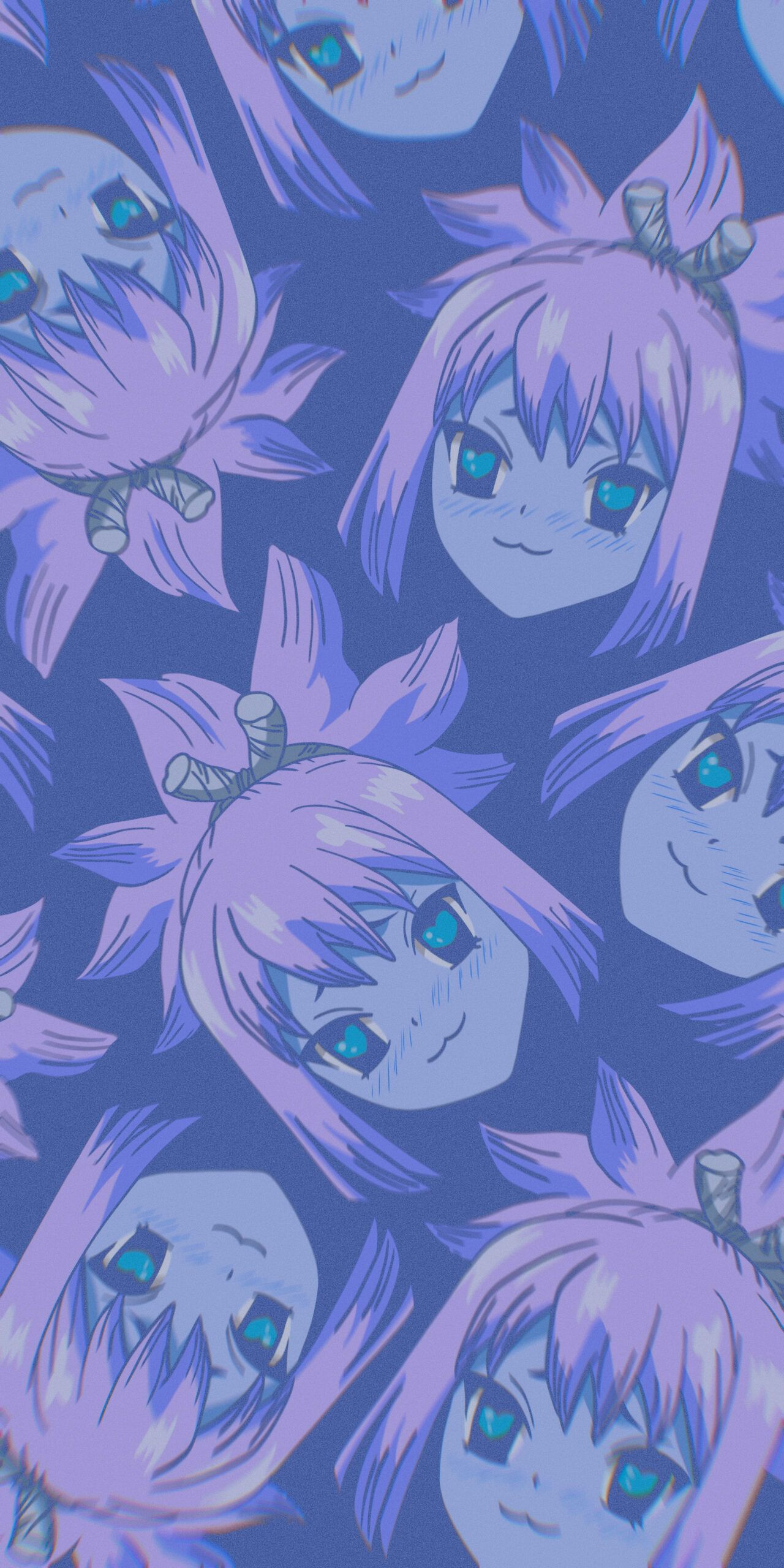1280x2560 Dr. Stone Kohaku Wallpaper Aesthetic Wallpaper for Phone