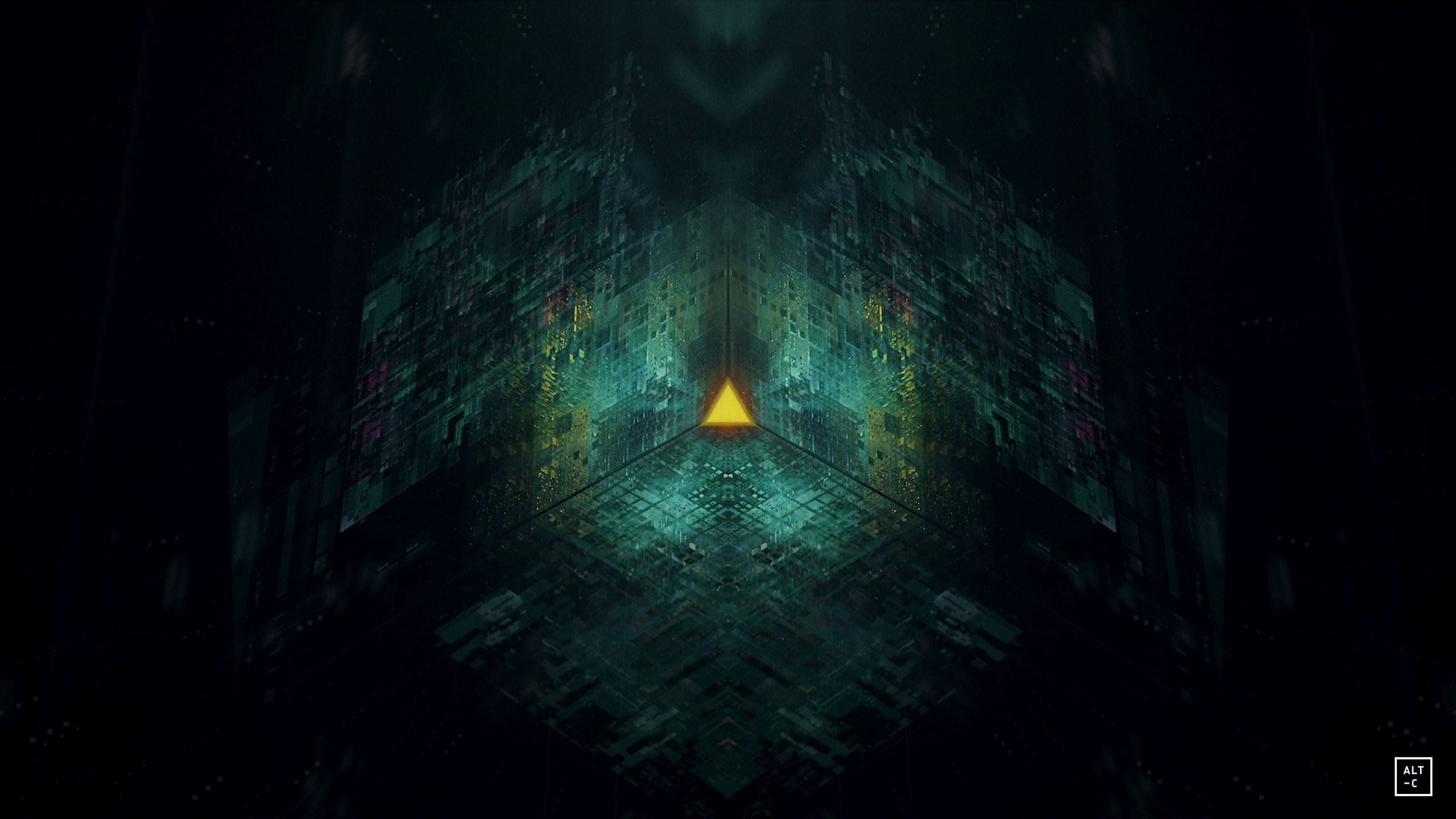 2560x1440 Hacker 4K Wallpaper