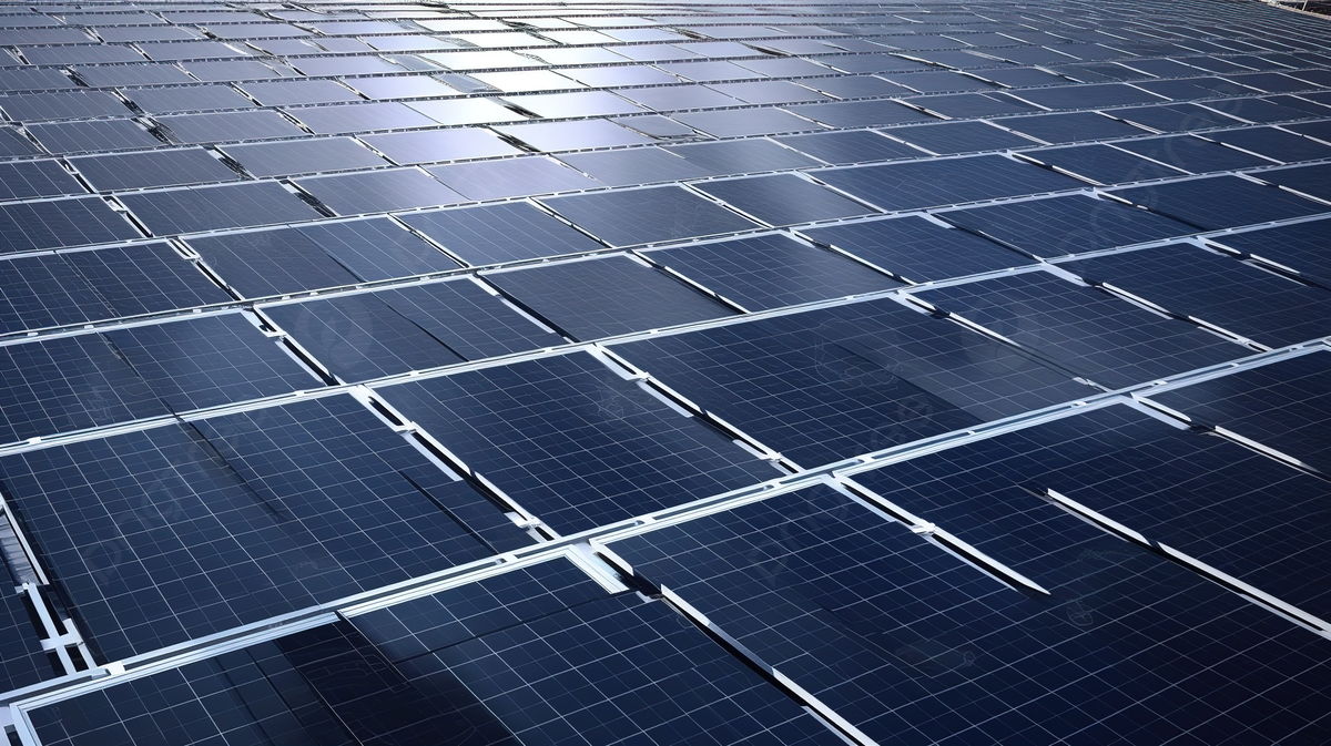 1200x673 Solar Panels In A 3D Environment Background, 3D, 4k, Solar Background Image And Wallpaper for Free Download