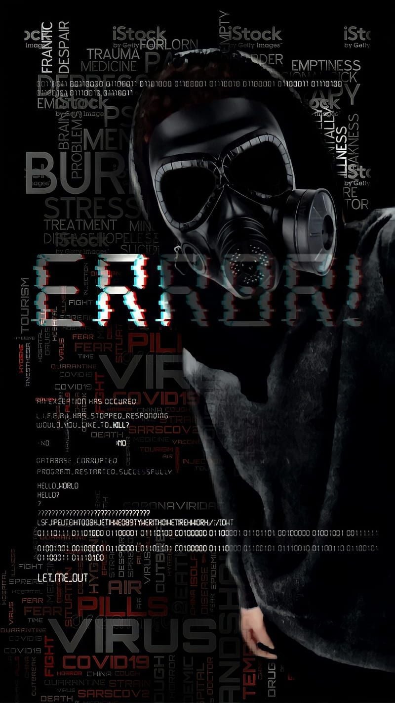 800x1422 Darkness, computer, error, games, hack, lock screen, sad, scary, tech, virus, HD phone wallpaper