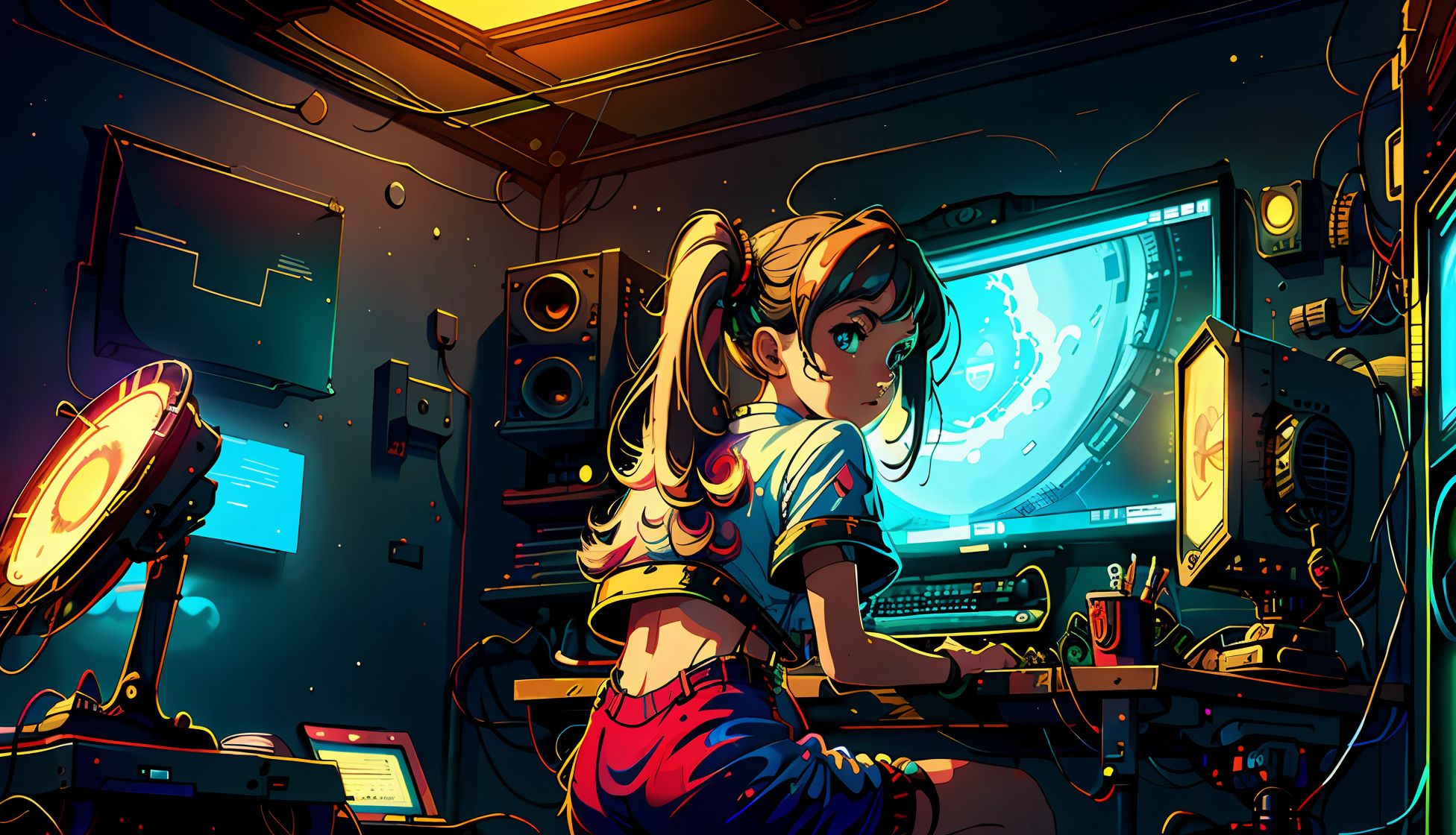 1952x1120 Hacker HD Wallpaper and 4K Background