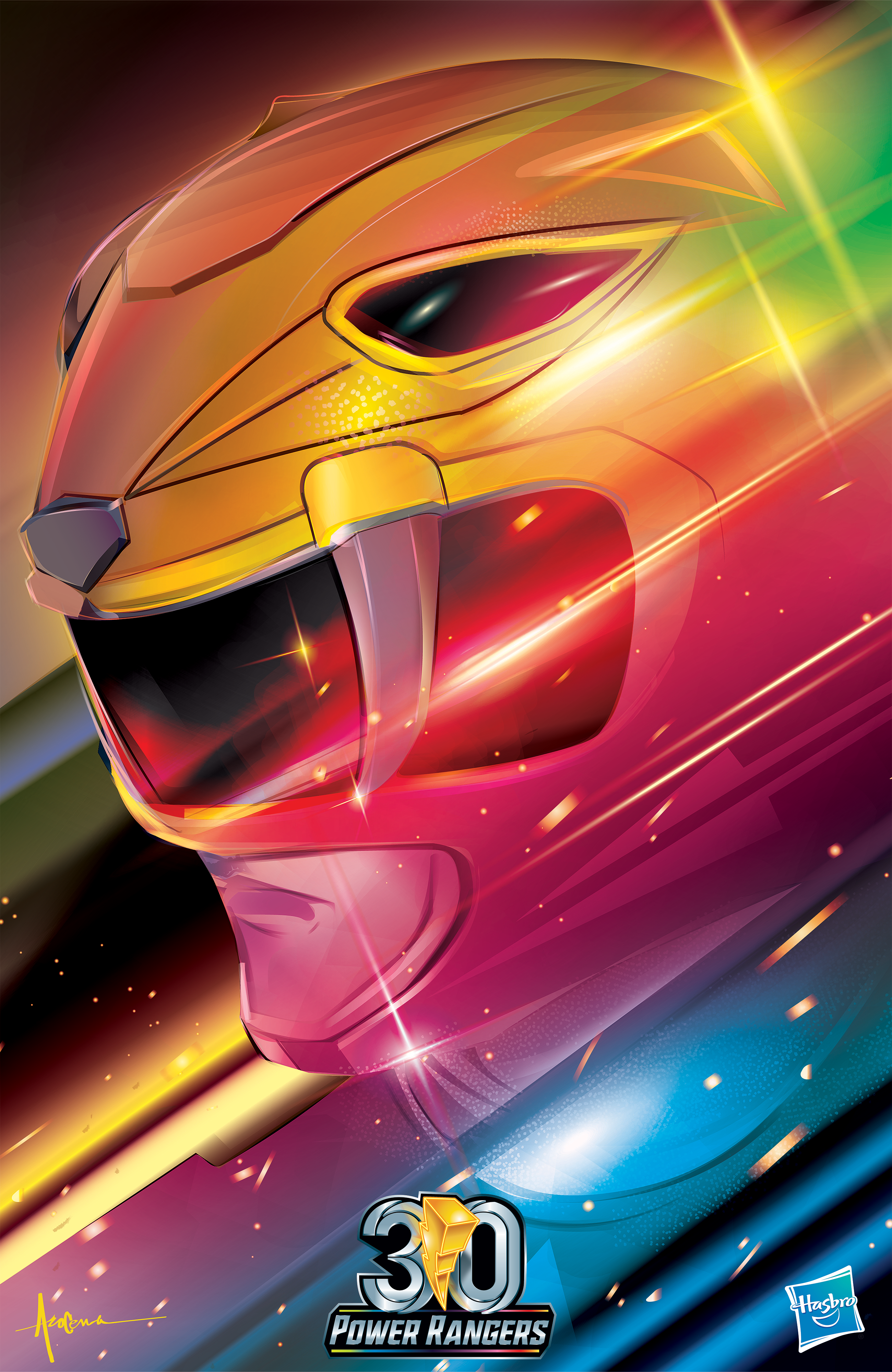 2601x4000 Mighty Morphin Power Rangers 30th