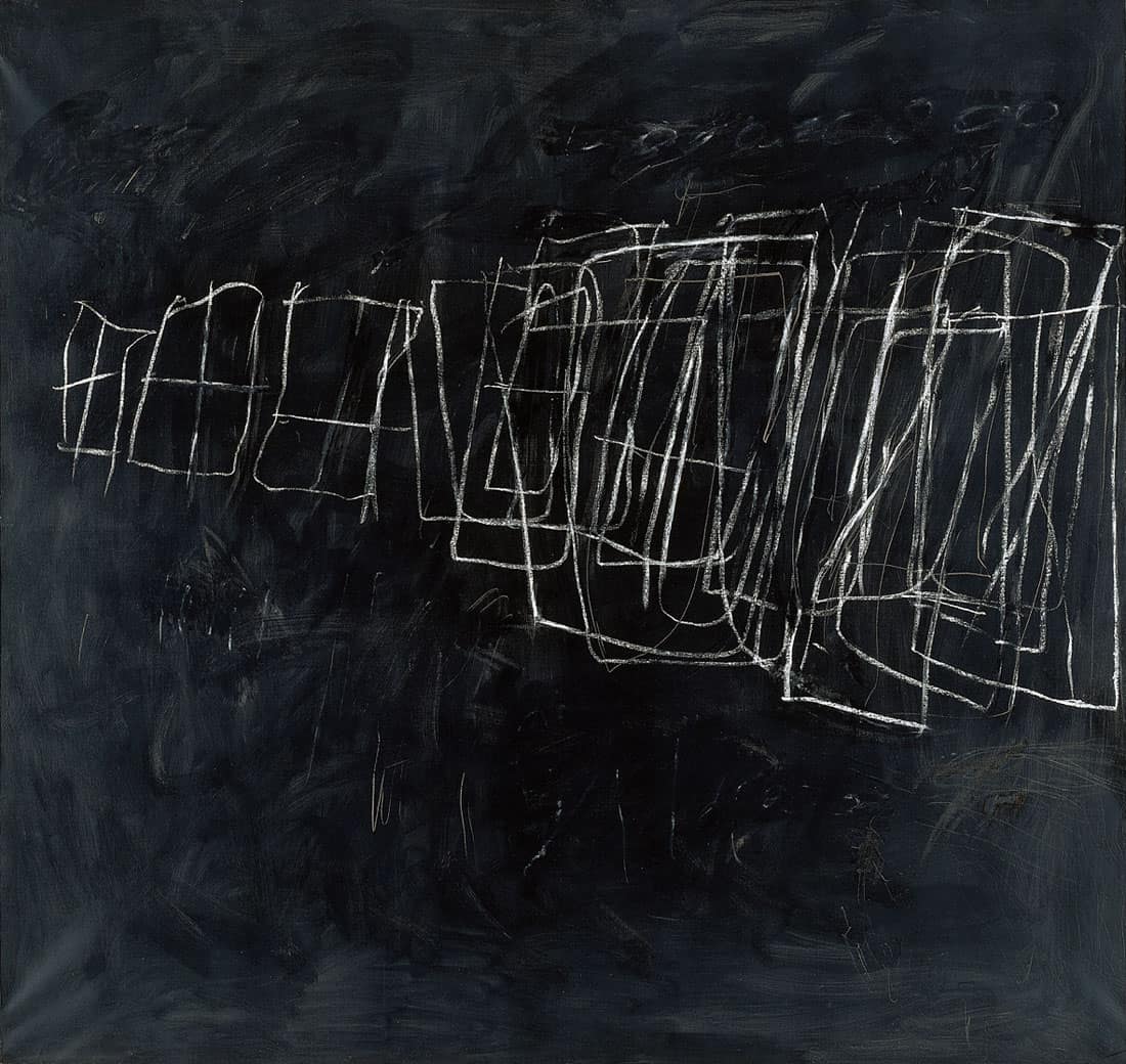 1100x1040 Cy Twombly of an Abstract Expressionist