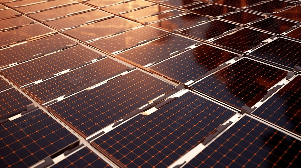 1200x673 Close Up Of Solar Panels On A Floor And The Sun Hitting Them Background, 3D Rendering Illustration Of Solar Cell Energy, HD Photography Photo Background Image And Wallpaper for Free Download