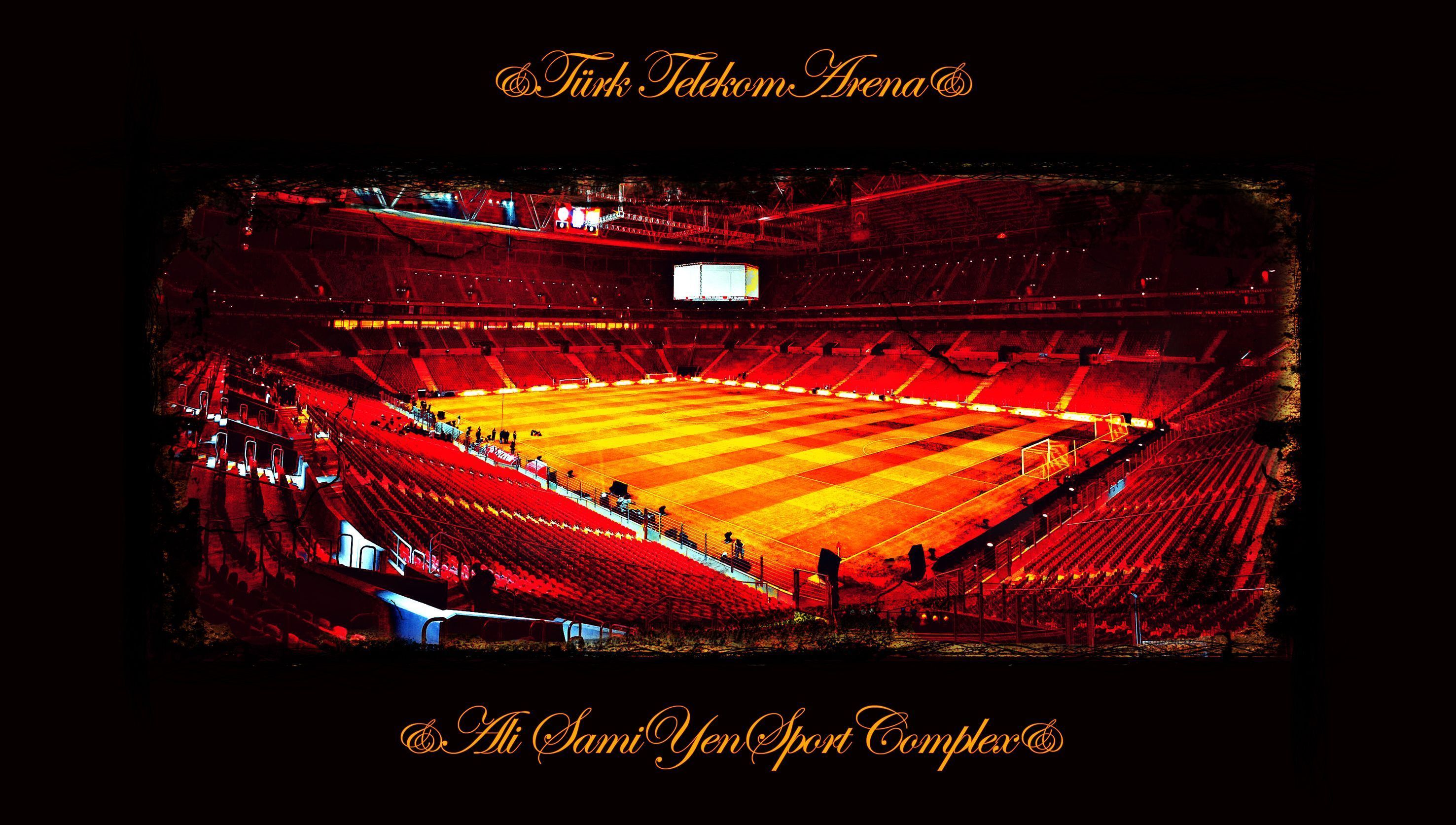 2953x1673 Galatasaray's Turk Telekom Arena. Fotoğraf