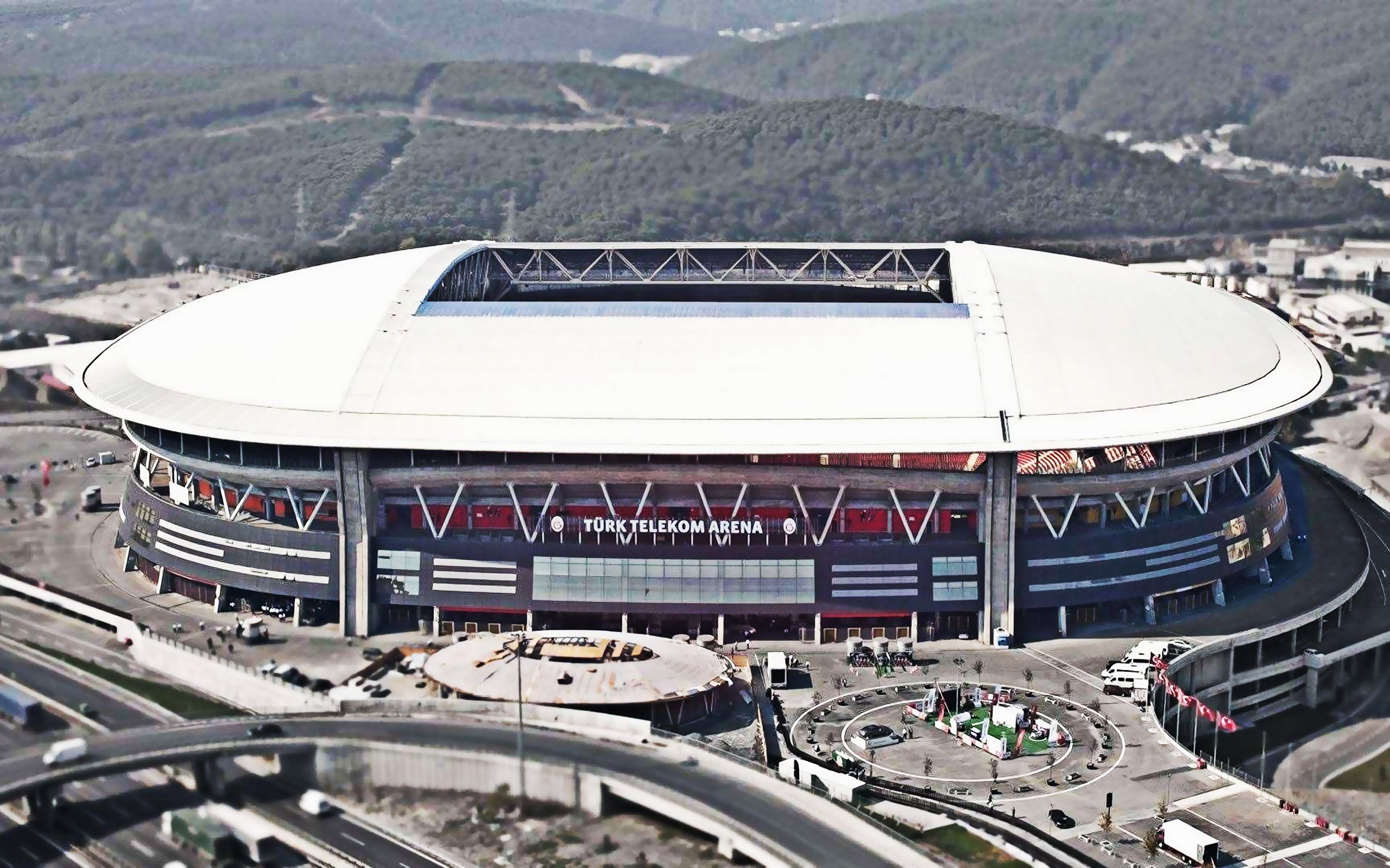2560x1600 Download wallpaper Turk Telekom Arena, Istanbul, Turkey, Turk Telekom Stadium, Galatasaray stadium, Turkish stadiums, sports arenas for desktop with resolution 2560x1600. High Quality HD picture wallpaper