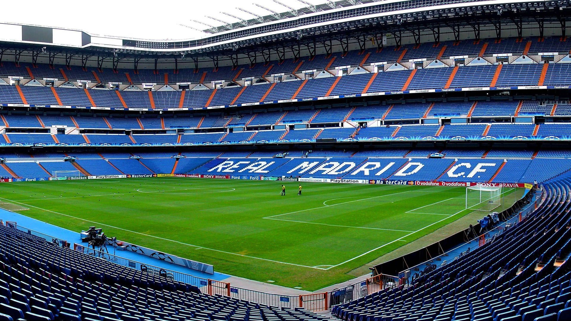 1920x1080 Download Santiago Bernabeu Football Stadium Wallpaper