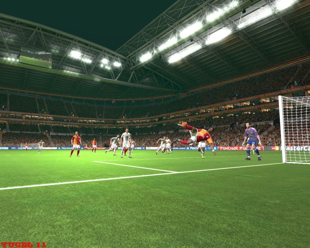 1280x1024 Galatasaray Turk Telekom Arena by Yucel11 Evolution Soccer 2014
