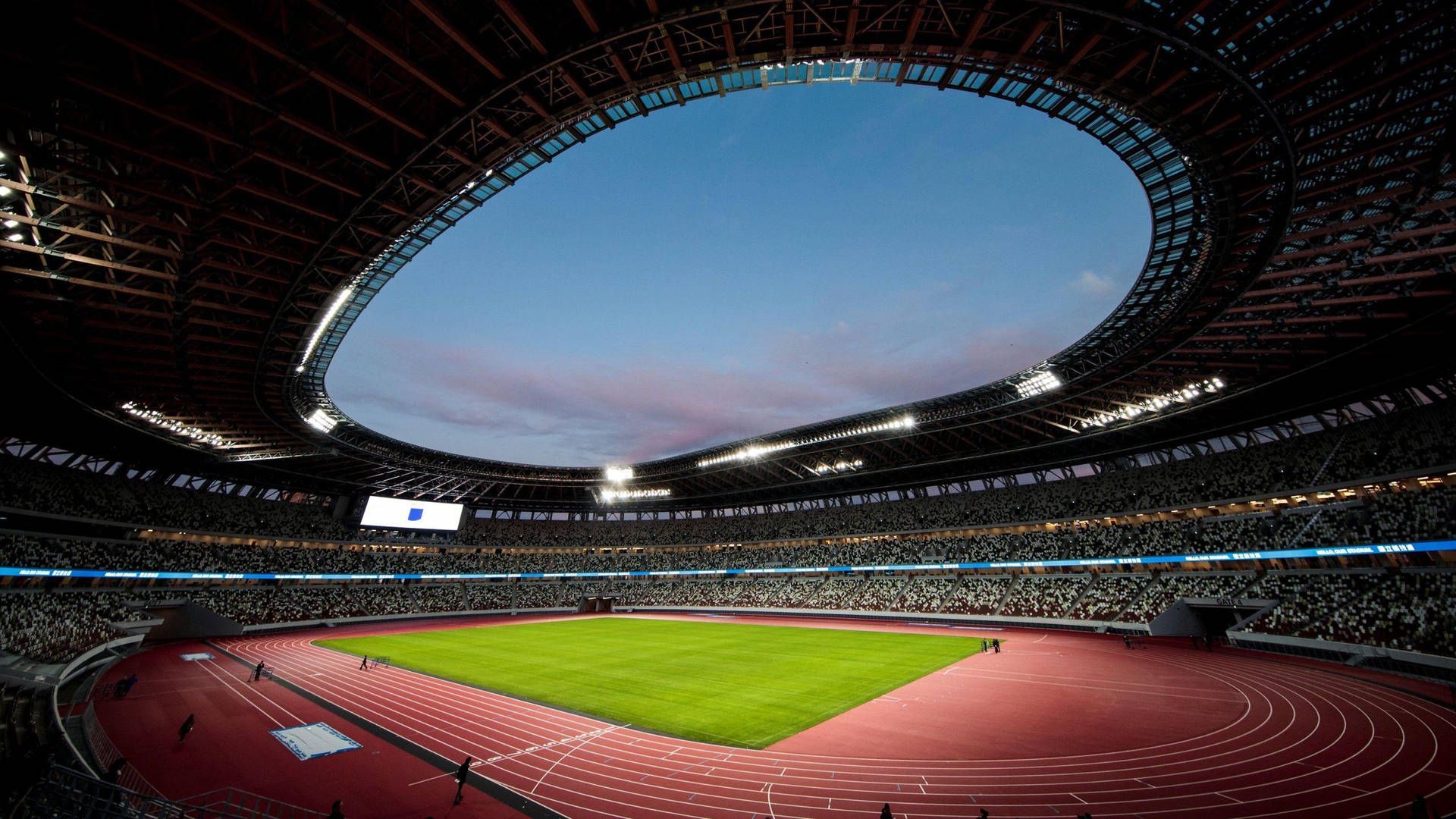 1920x1080 Download Japan National Football Stadium Wallpaper