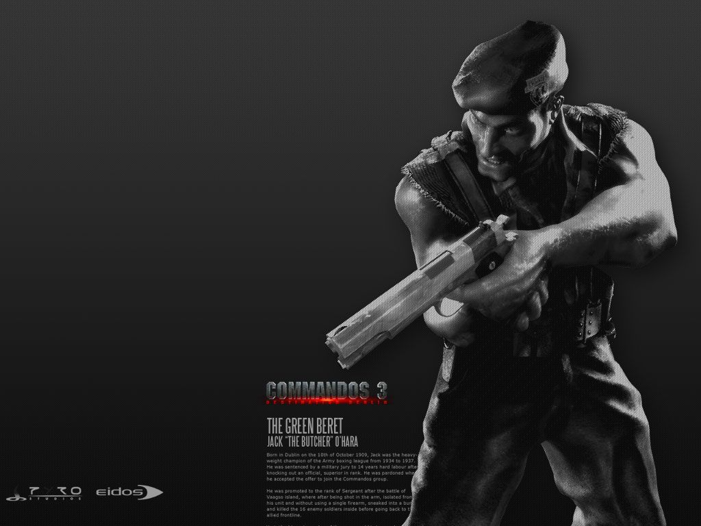 1024x768 Commandos 3: Destination Berlin official promotional image