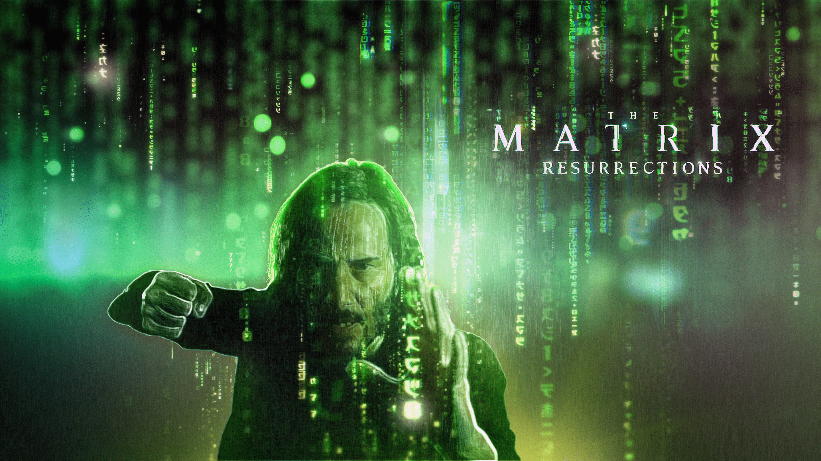 2880x1620 Fan Made Matrix Resurrections Wallpaper