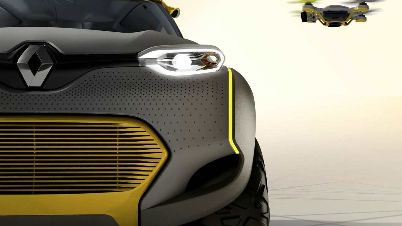 1280x720 Renault Kwid Concept Gets Its Own Drone