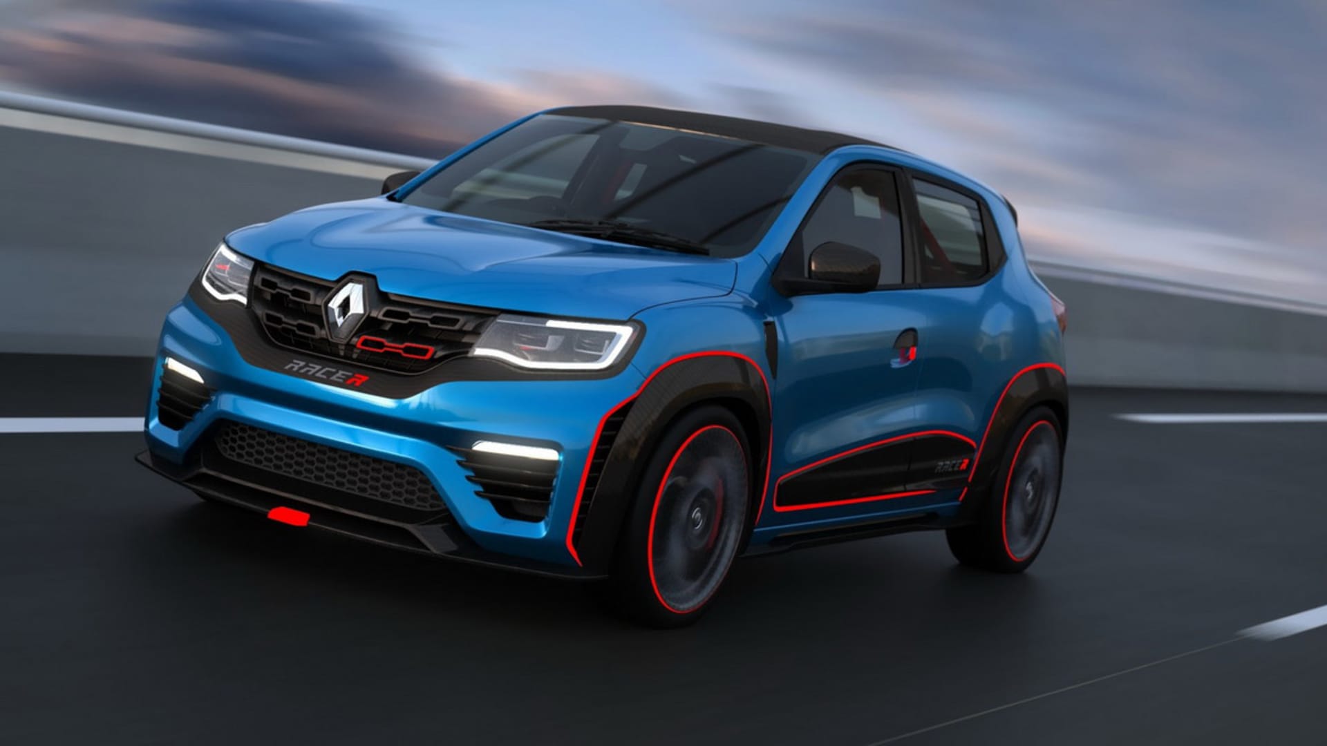 1920x1080 Renault Kwid Racer, Climber concepts spice up New Delhi motor show