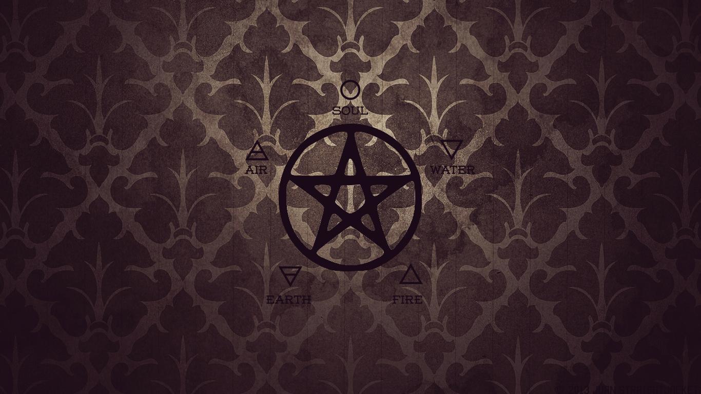 1366x768 Wicca Wallpaper