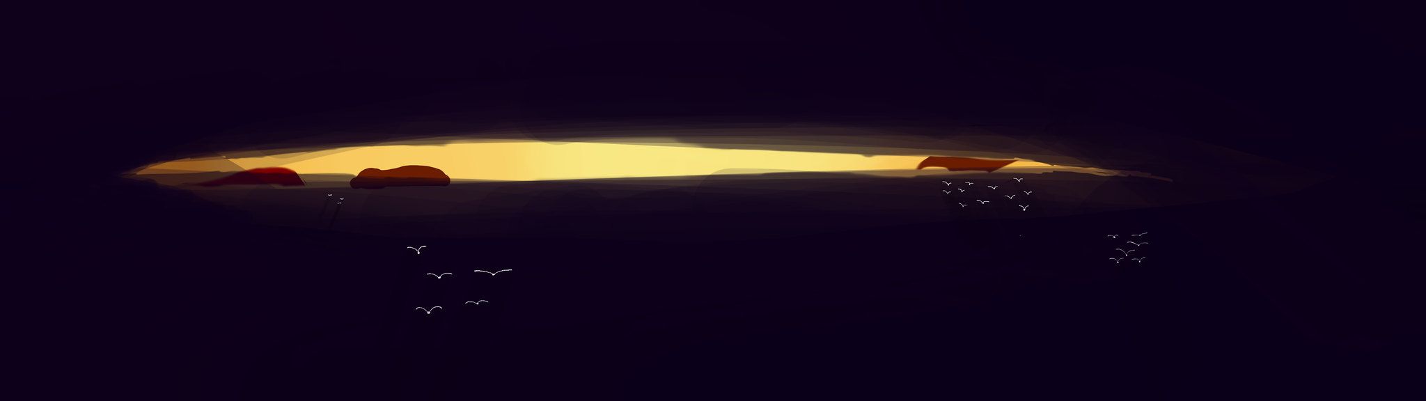 2048x576 Dual monitor wallpaper