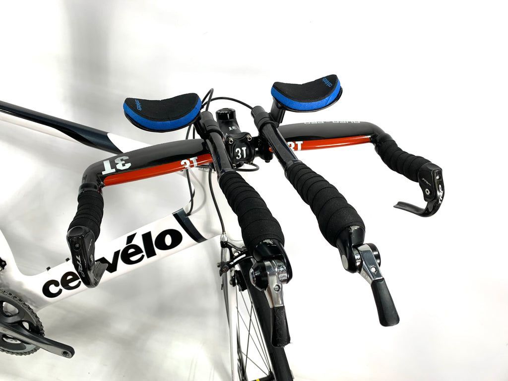 1024x768 Cervelo P3 Carbon Tri Bike Dura Ace 10 Speed Mavic Cosmic Elite Wheels