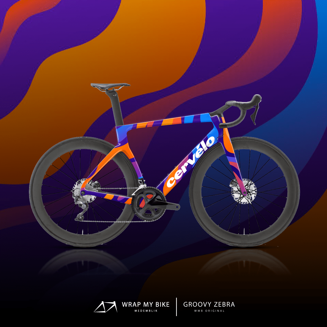 1080x1080 Cervelo S5 groovy zebra design. Bike design, Bike style, Run and ride